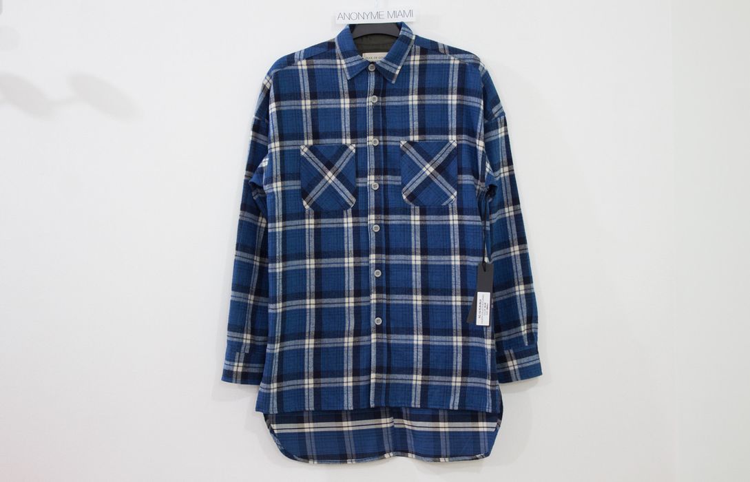 Fear of God Fourth Collection Flannel Blue Size US S / EU 44-46 / 1 - 1 Preview