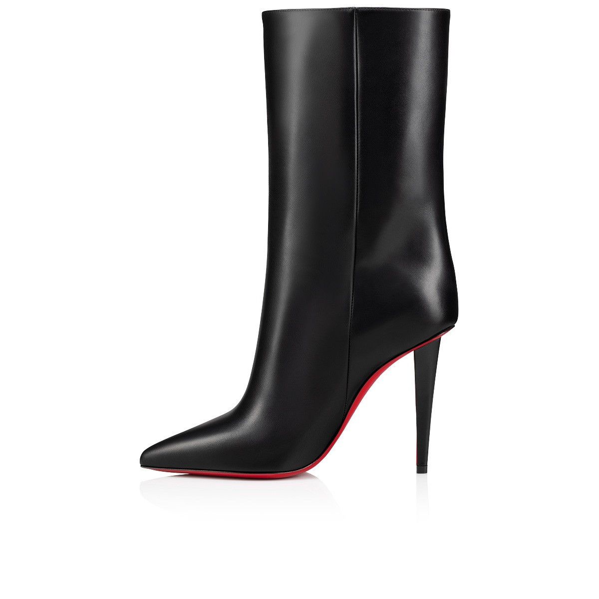 Christian Louboutin Astrilarge Booty 100mm Black Size US 8.5 / IT 38.5 - 4 Thumbnail