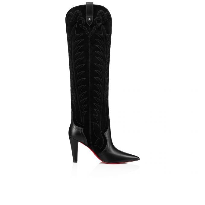 Christian Louboutin Santia Botta 85mm Black Size US 5 / IT 35 - 4 Thumbnail