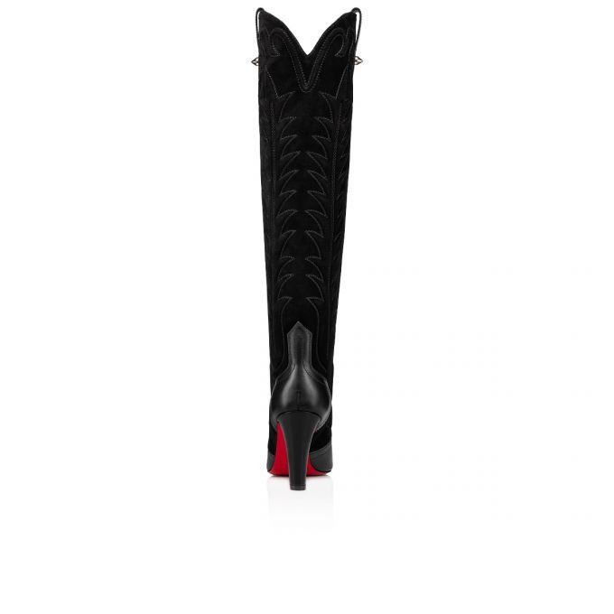 Christian Louboutin Santia Botta 85mm Black Size US 9 / IT 39 - 3 Thumbnail