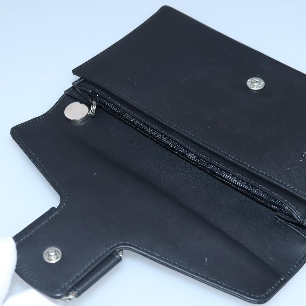 Salvatore Ferragamo Vara Black Leather Wallet (Pre-Owned) Size ONE SIZE - 16 Thumbnail