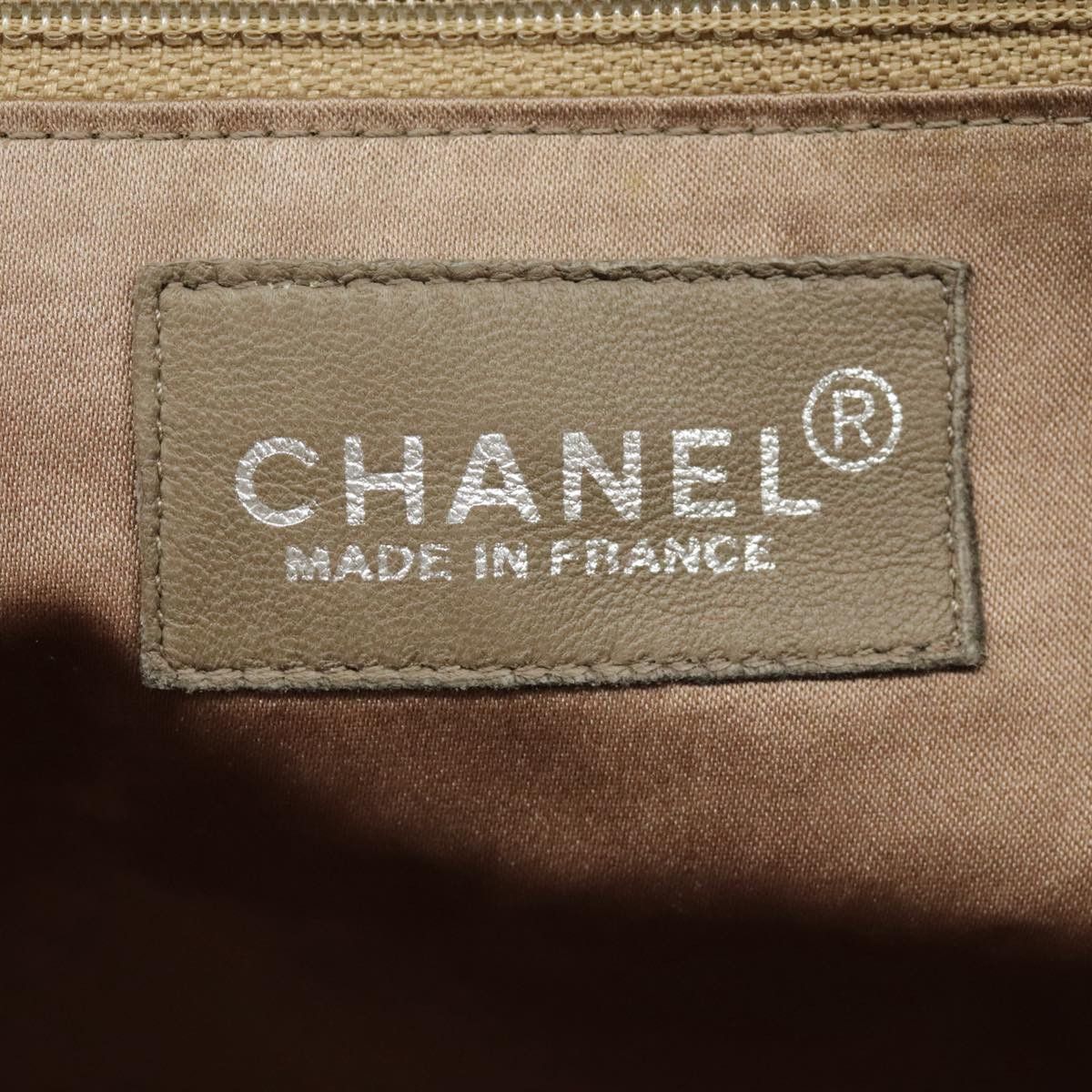Chanel Beige Suede Tote Bag (Pre-Owned) Size ONE SIZE - 14 Thumbnail