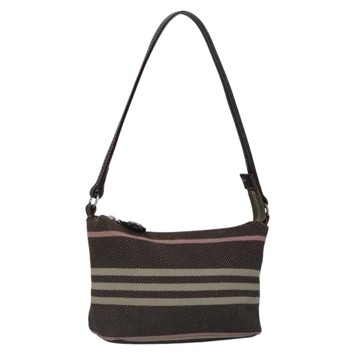 Burberry Blue Label Brown Canvas Shoulder Bag (Pre-Owned) Size ONE SIZE - 17 Thumbnail