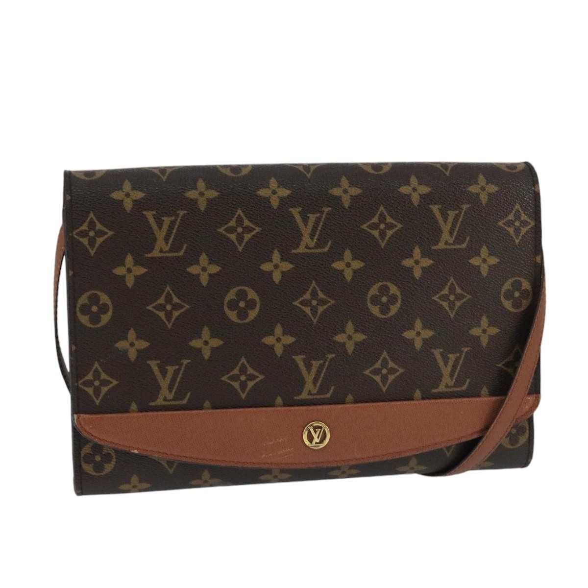 Louis Vuitton Bordeaux Brown Canvas Shoulder Bag (Pre-Owned) Size ONE SIZE - 15 Thumbnail