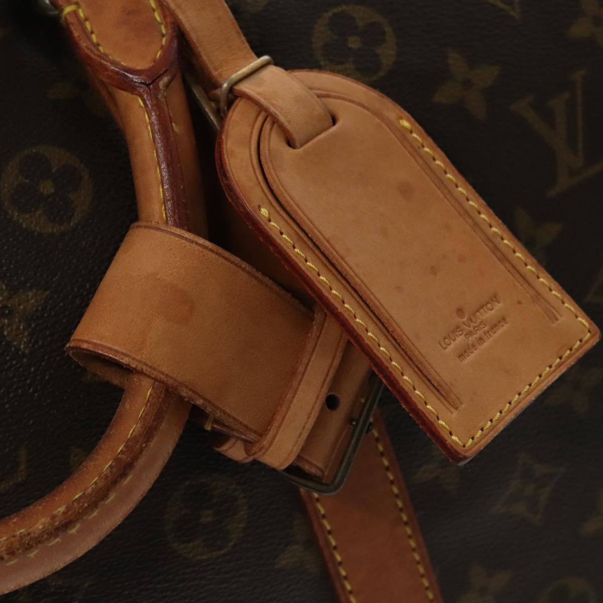 Louis Vuitton Keepall Bandoulière 60 Brown Canvas Travel Bag (Pre-Owned) Size ONE SIZE - 17 Thumbnail