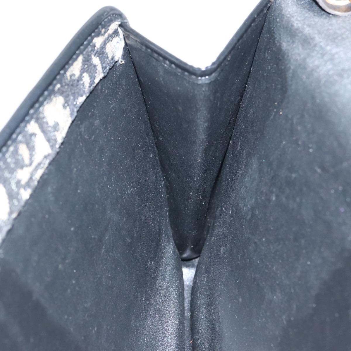 Dior Trotter Navy Canvas Shoulder Bag (Pre-Owned) Size ONE SIZE - 11 Thumbnail