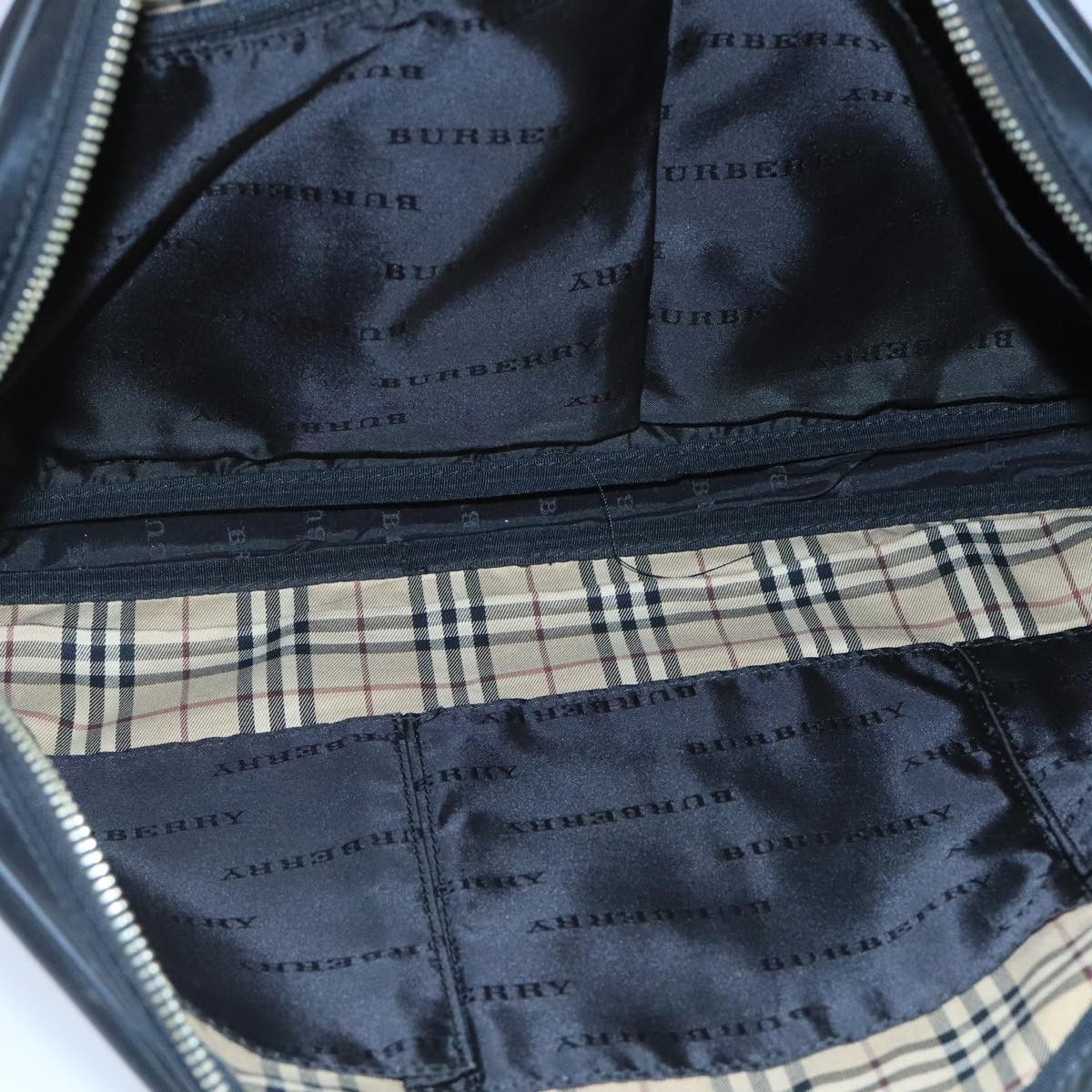 Burberry Black Synthetic Briefcase Bag (Pre-Owned) Size ONE SIZE - 13 Thumbnail