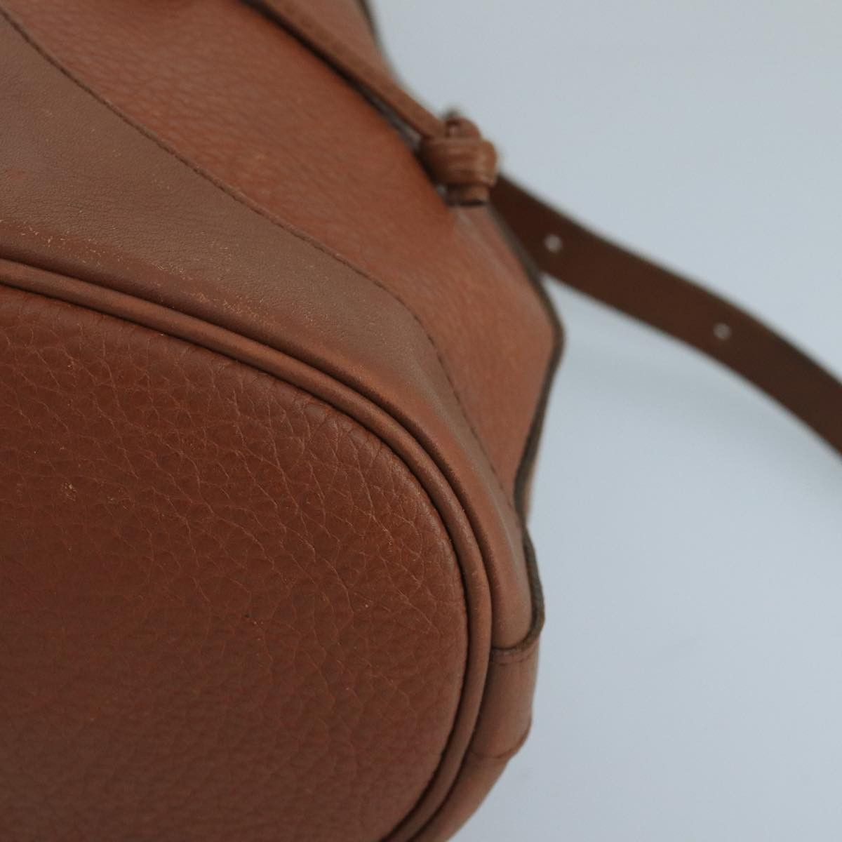 Burberry Brown Leather Shoulder Bag (Pre-Owned) Size ONE SIZE - 7 Thumbnail