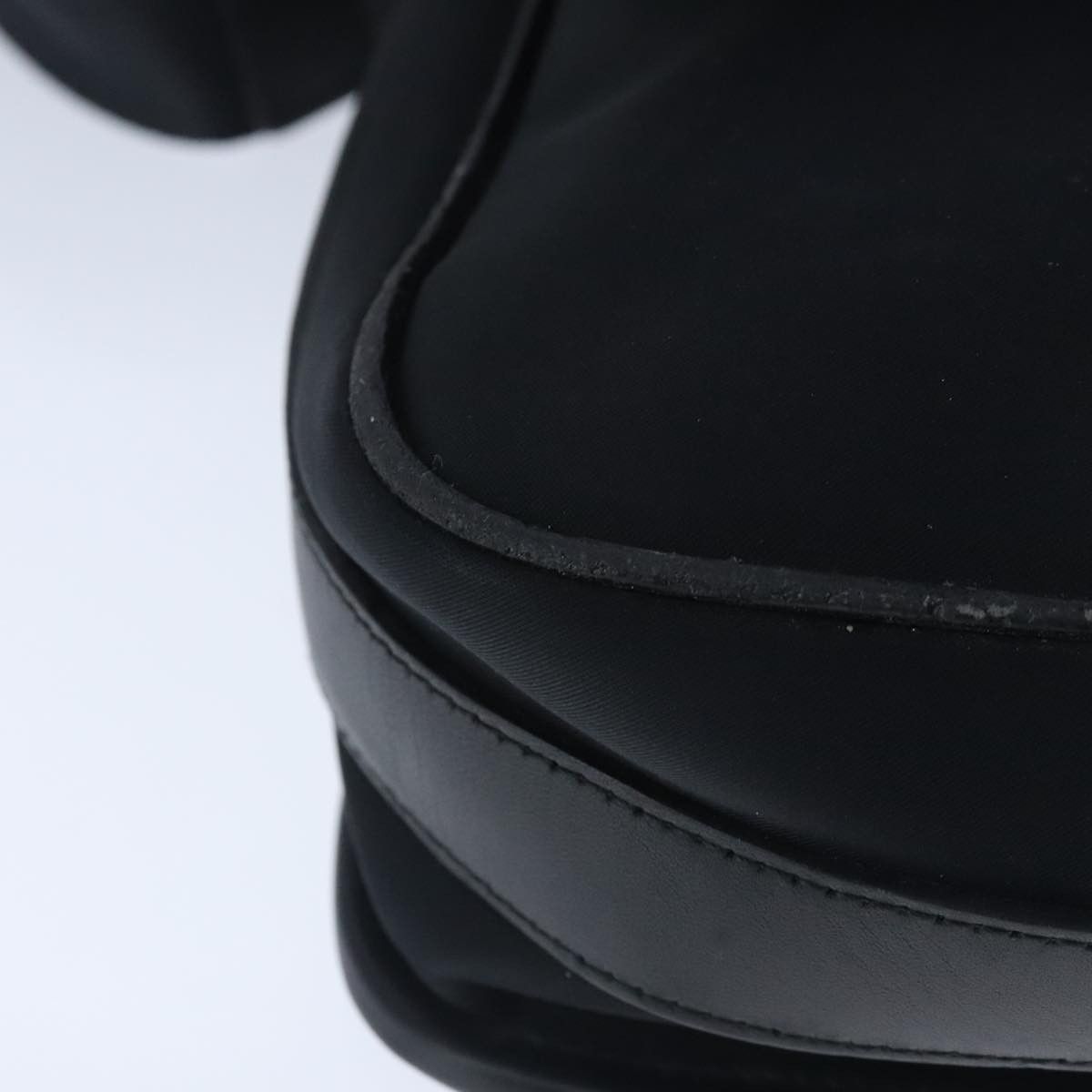 Black Synthetic Shoulder Bag (Pre-Owned)