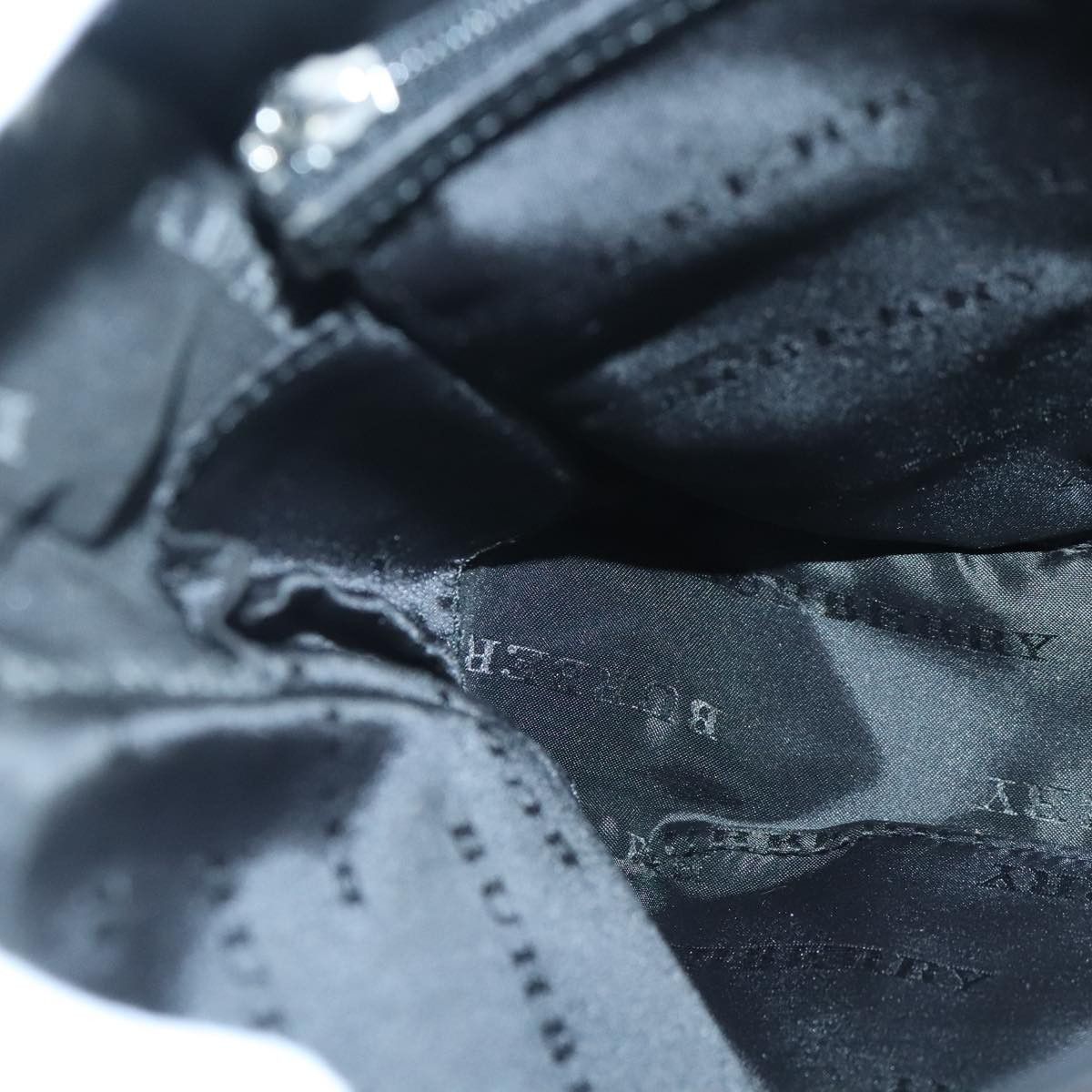 Black Synthetic Shoulder Bag (Pre-Owned)