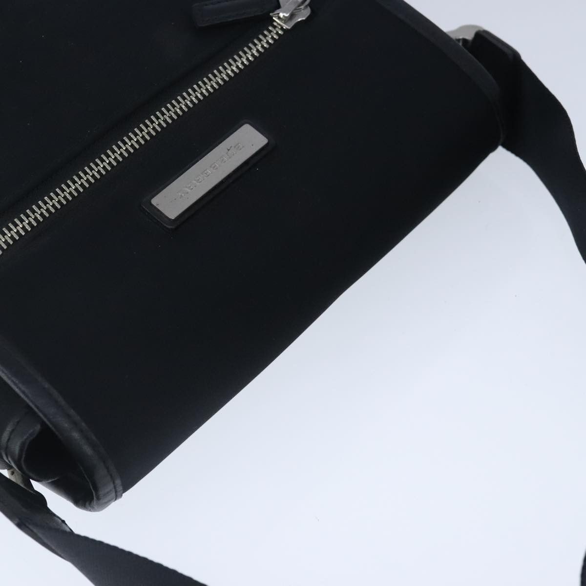 Black Synthetic Shoulder Bag (Pre-Owned)