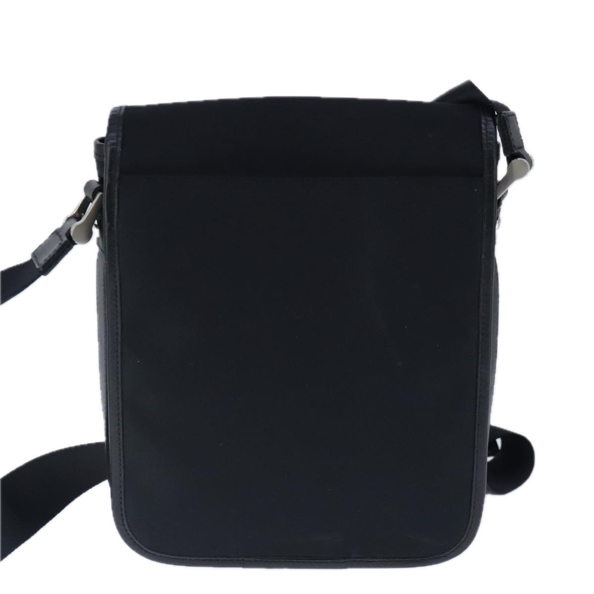 Black Synthetic Shoulder Bag (Pre-Owned)