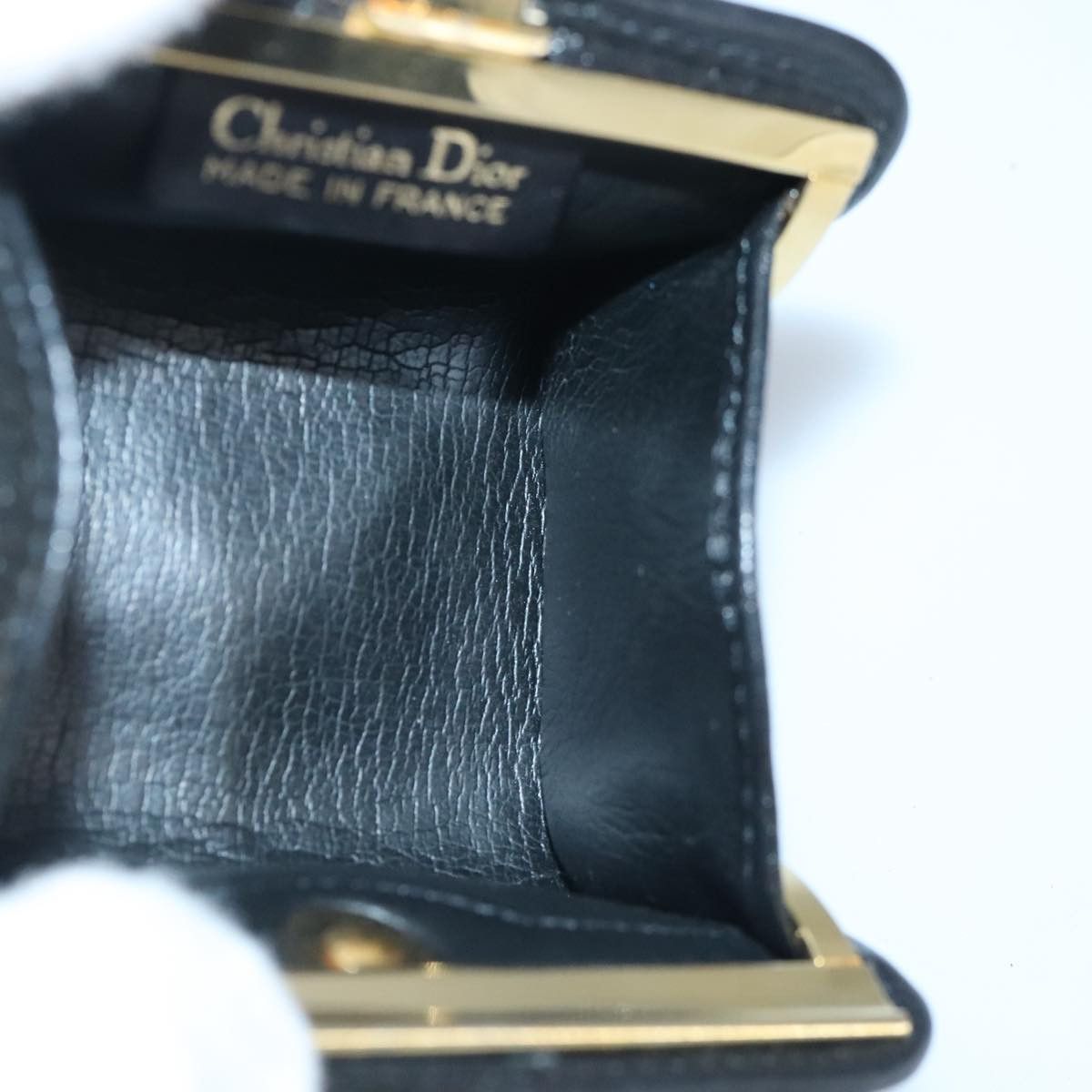 Dior Black Leather Wallet (Pre-Owned) Size ONE SIZE - 15 Thumbnail