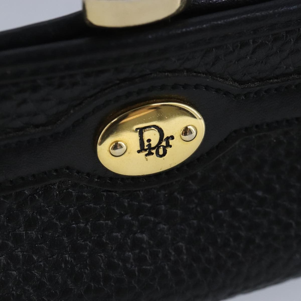 Dior Black Leather Wallet (Pre-Owned) Size ONE SIZE - 9 Thumbnail