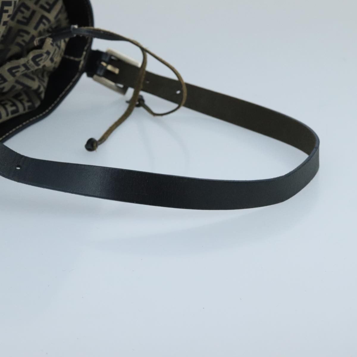 Fendi Navy Canvas Shoulder Bag (Pre-Owned) Size ONE SIZE - 5 Thumbnail