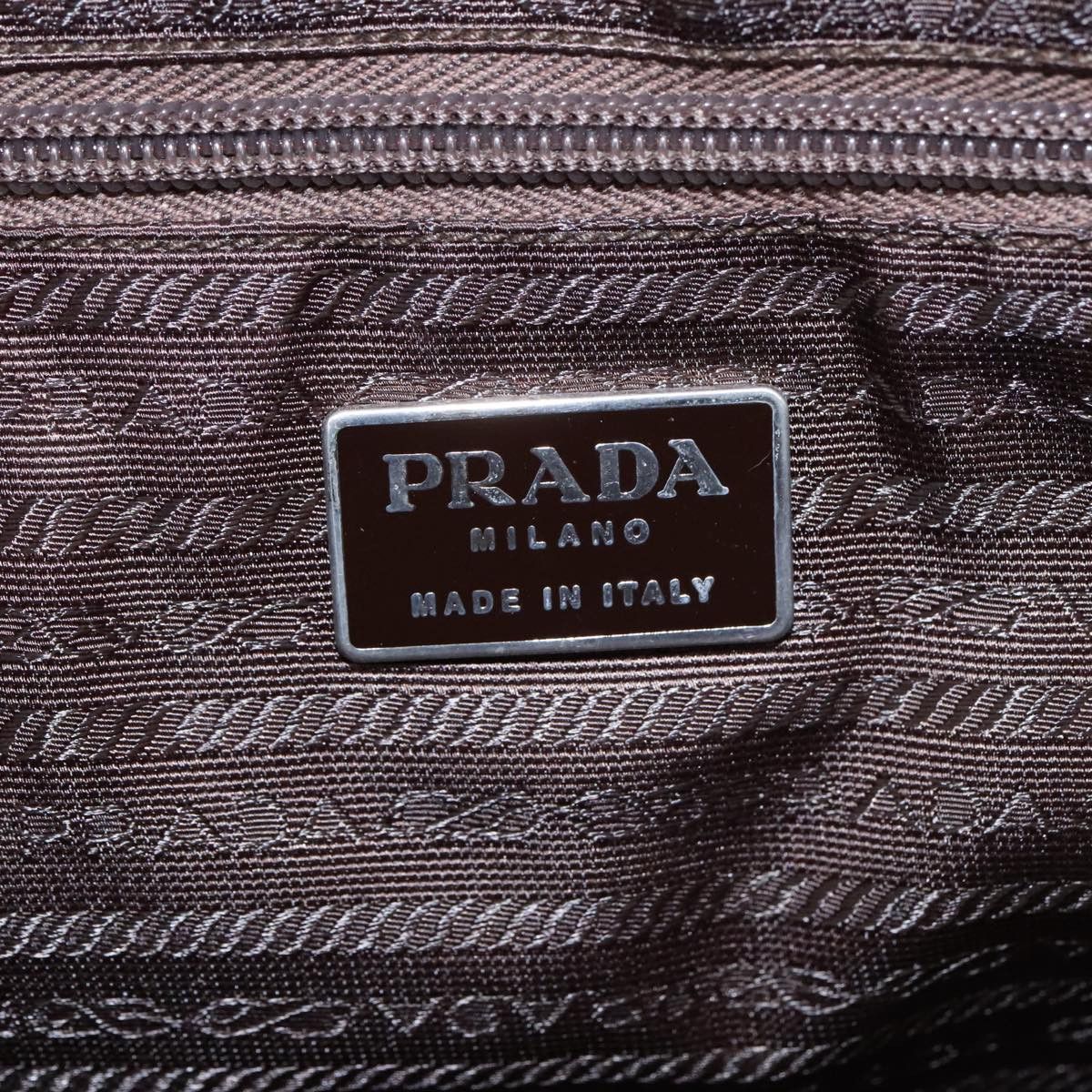 Prada Re-Nylon Khaki Synthetic Shoulder Bag (Pre-Owned) Size ONE SIZE - 15 Thumbnail