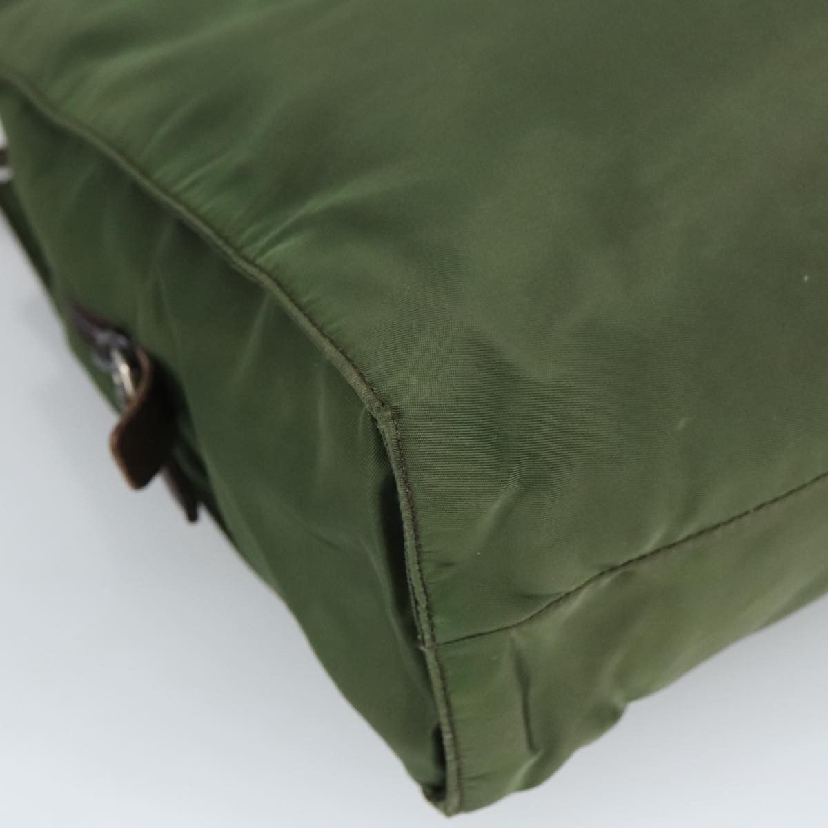 Prada Re-Nylon Khaki Synthetic Shoulder Bag (Pre-Owned) Size ONE SIZE - 8 Thumbnail
