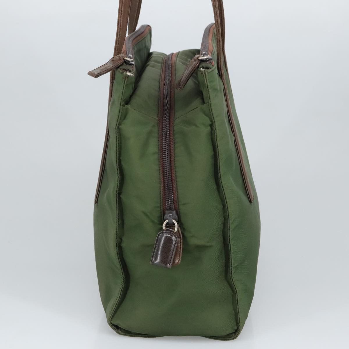 Prada Re-Nylon Khaki Synthetic Shoulder Bag (Pre-Owned) Size ONE SIZE - 3 Thumbnail