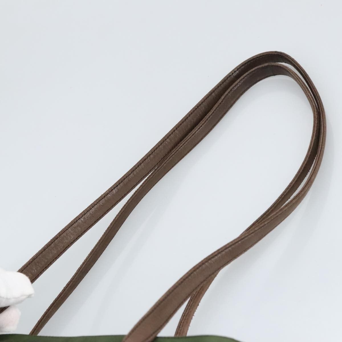 Prada Re-Nylon Khaki Synthetic Shoulder Bag (Pre-Owned) Size ONE SIZE - 6 Thumbnail