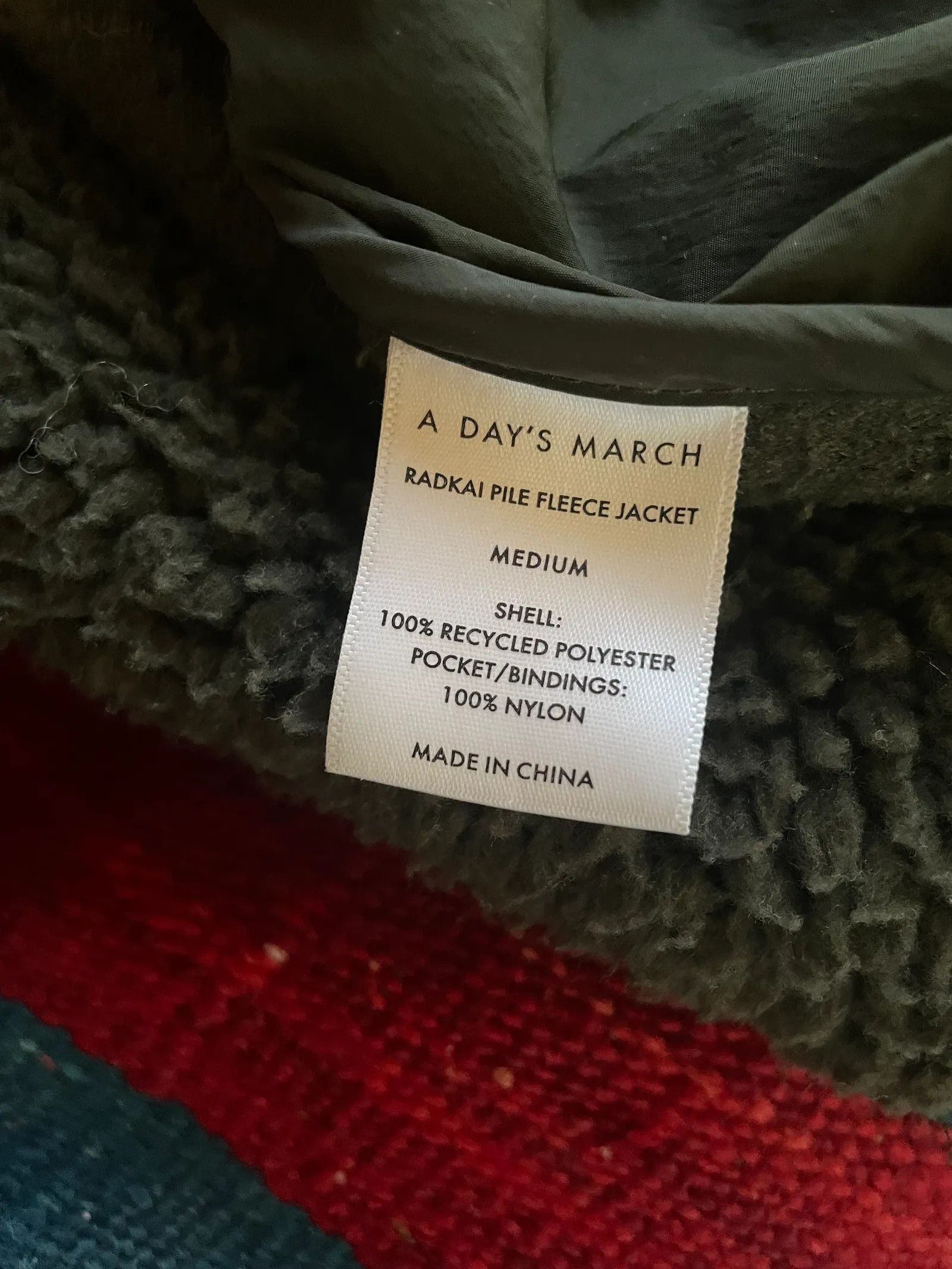 A Day's March A Day's March Teddy/fleecejacka Jacket Size M / US 6-8 / IT 42-44 - 2 Thumbnail