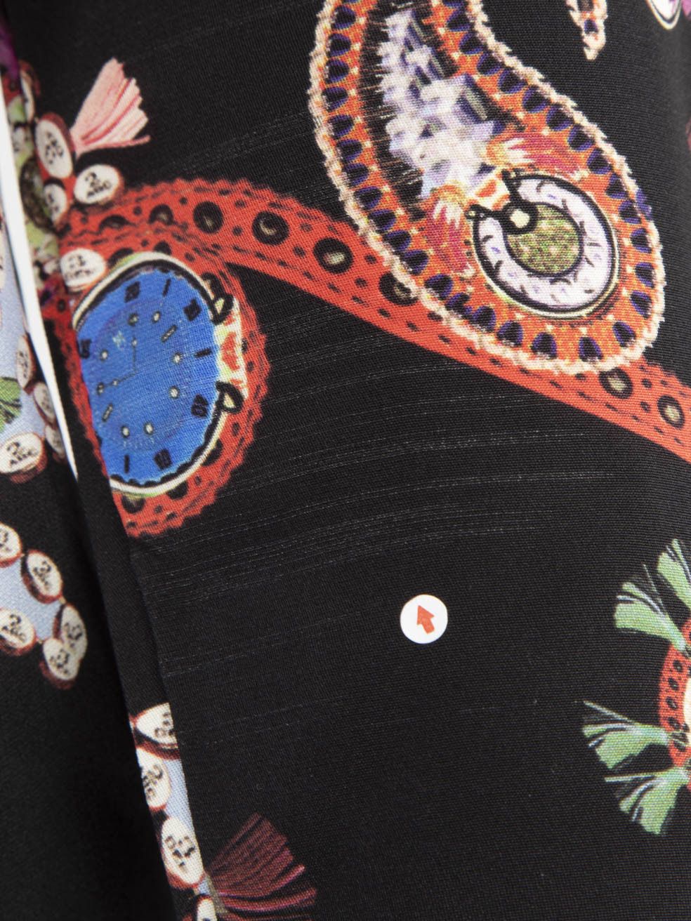 Mary Katrantzou Paisley Print Long Sleeve Dress Size S / US 4 / IT 40 - 8 Thumbnail