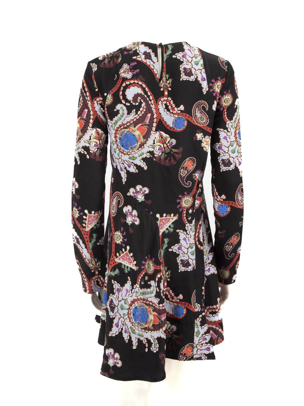 Mary Katrantzou Paisley Print Long Sleeve Dress Size S / US 4 / IT 40 - 3 Thumbnail