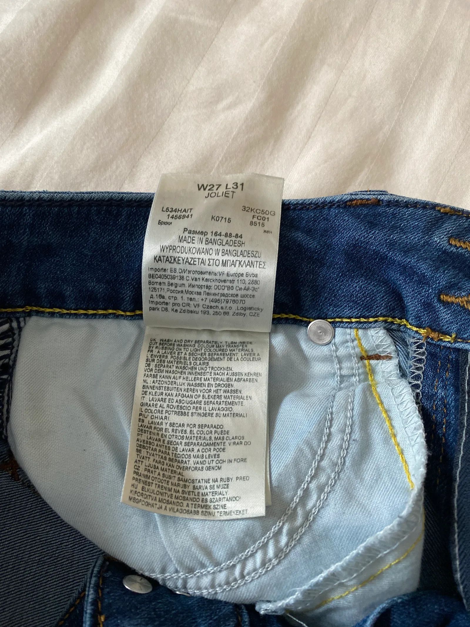 Lee Lee Jeans Size 27" / US 4 / IT 40 - 3 Thumbnail
