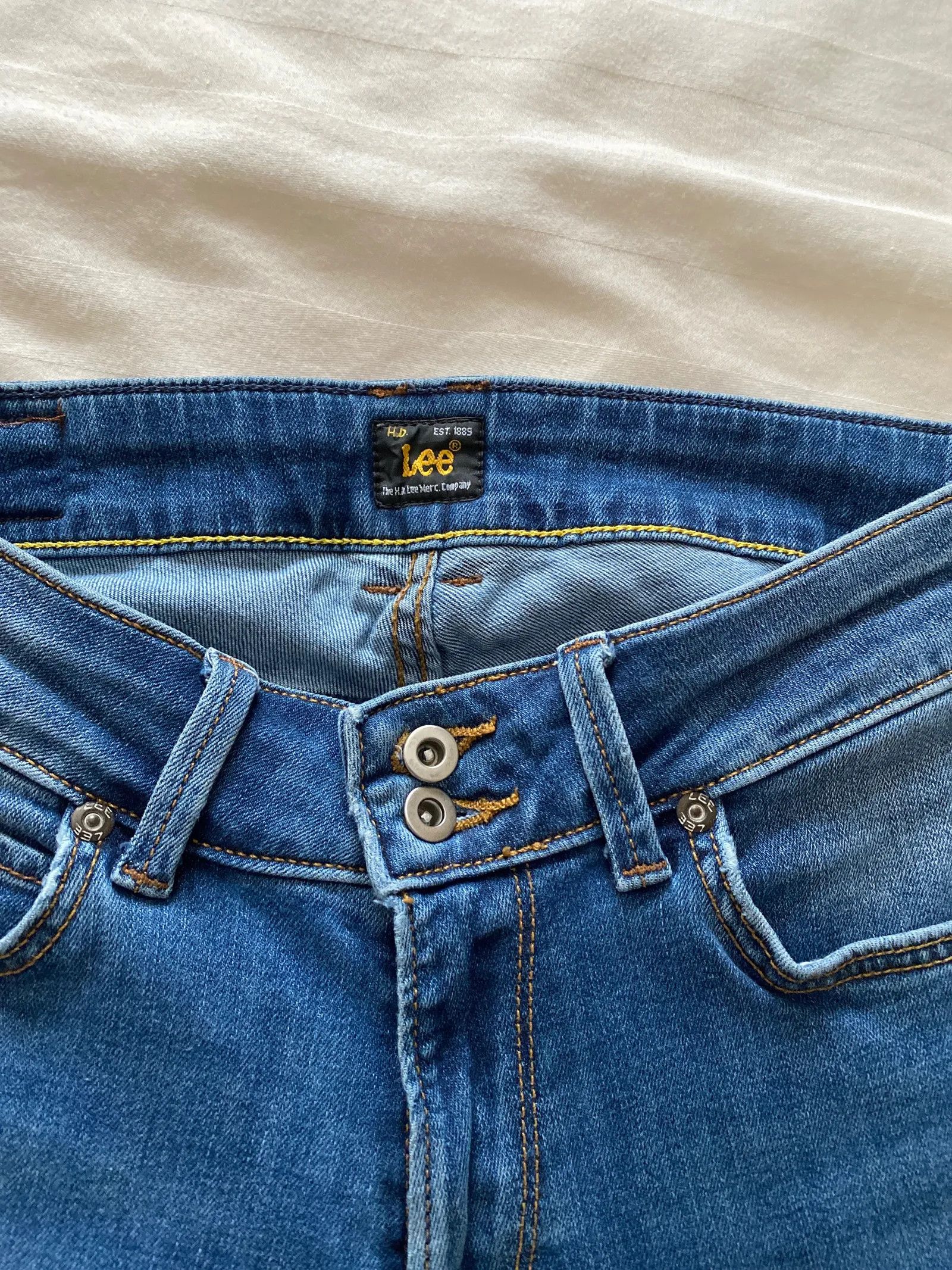 Lee Lee Jeans Size 27" / US 4 / IT 40 - 2 Thumbnail
