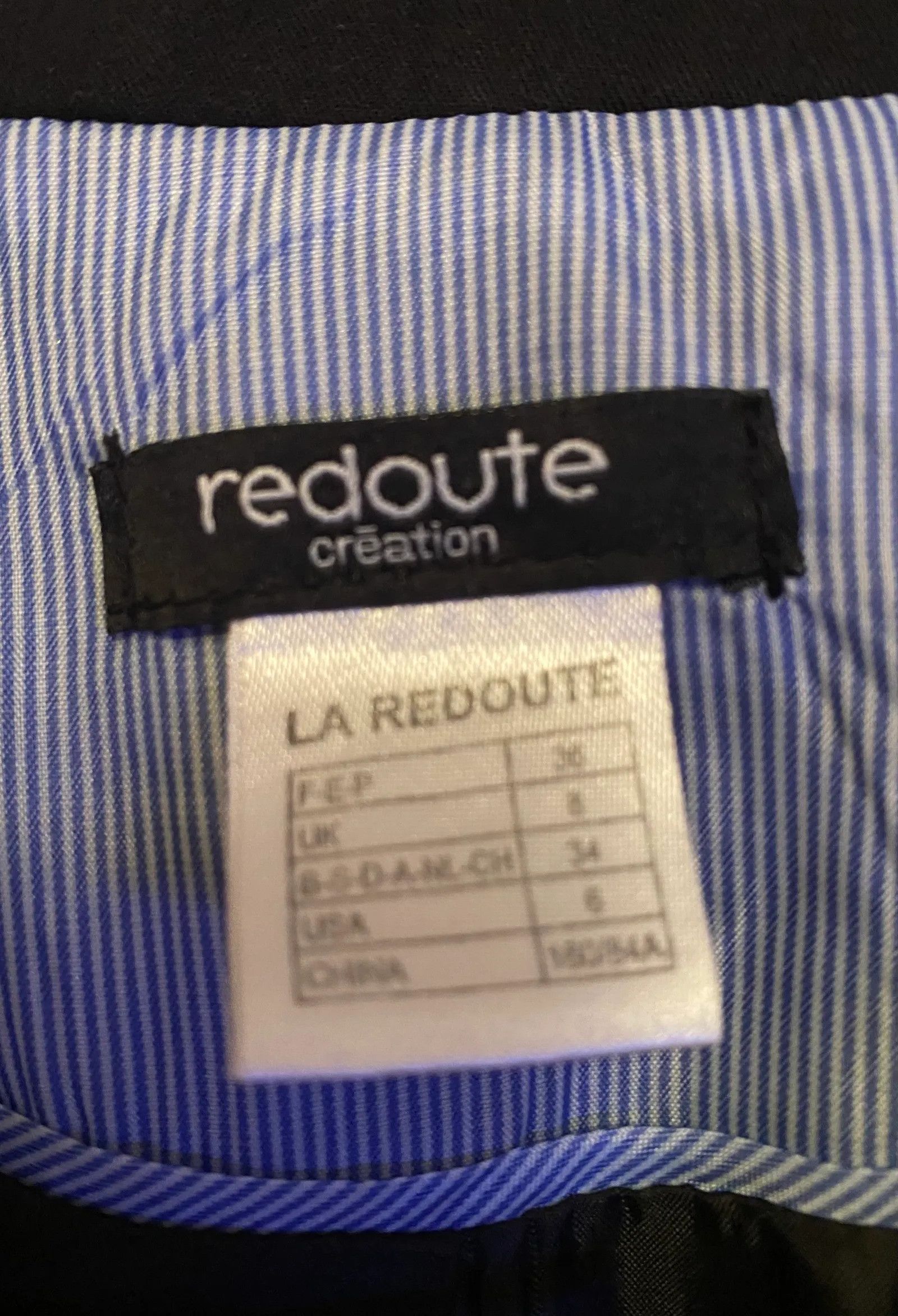 Other La Redoute Redoute création Blazer Size XS / US 0-2 / IT 36-38 - 2 Thumbnail