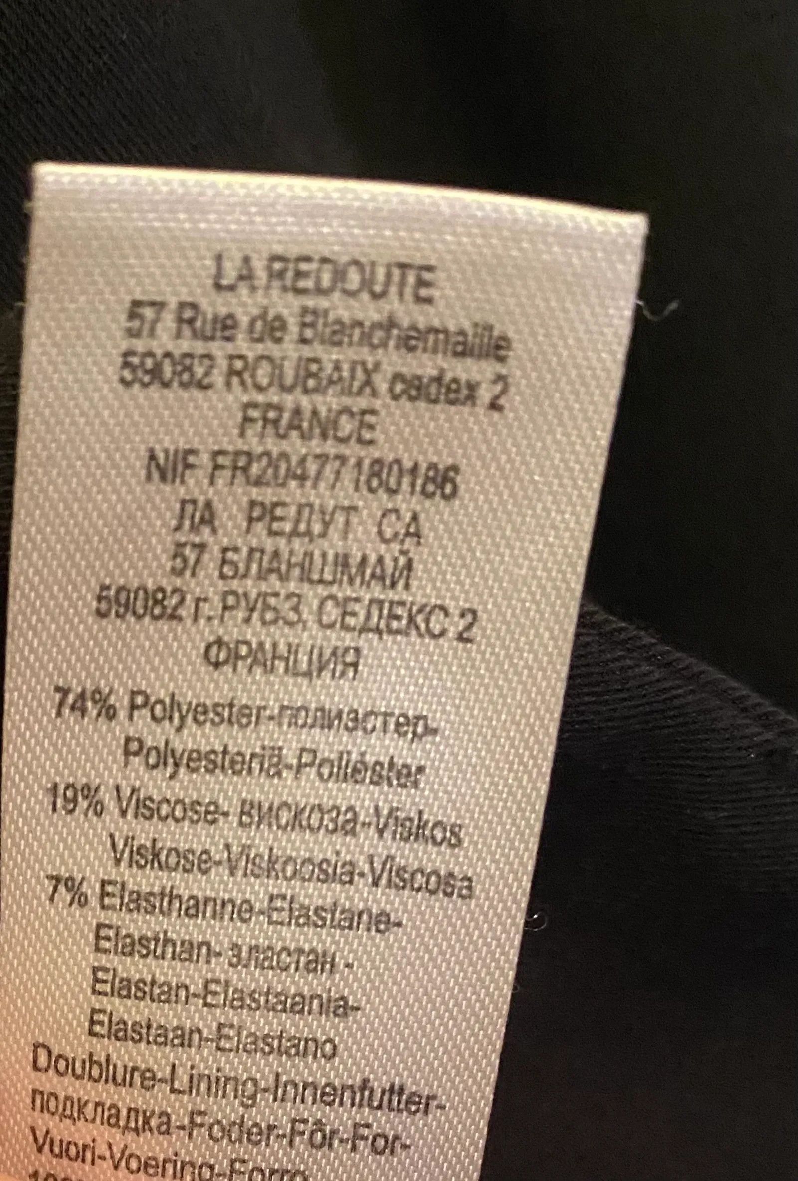 Other La Redoute Redoute création Blazer Size XS / US 0-2 / IT 36-38 - 4 Thumbnail