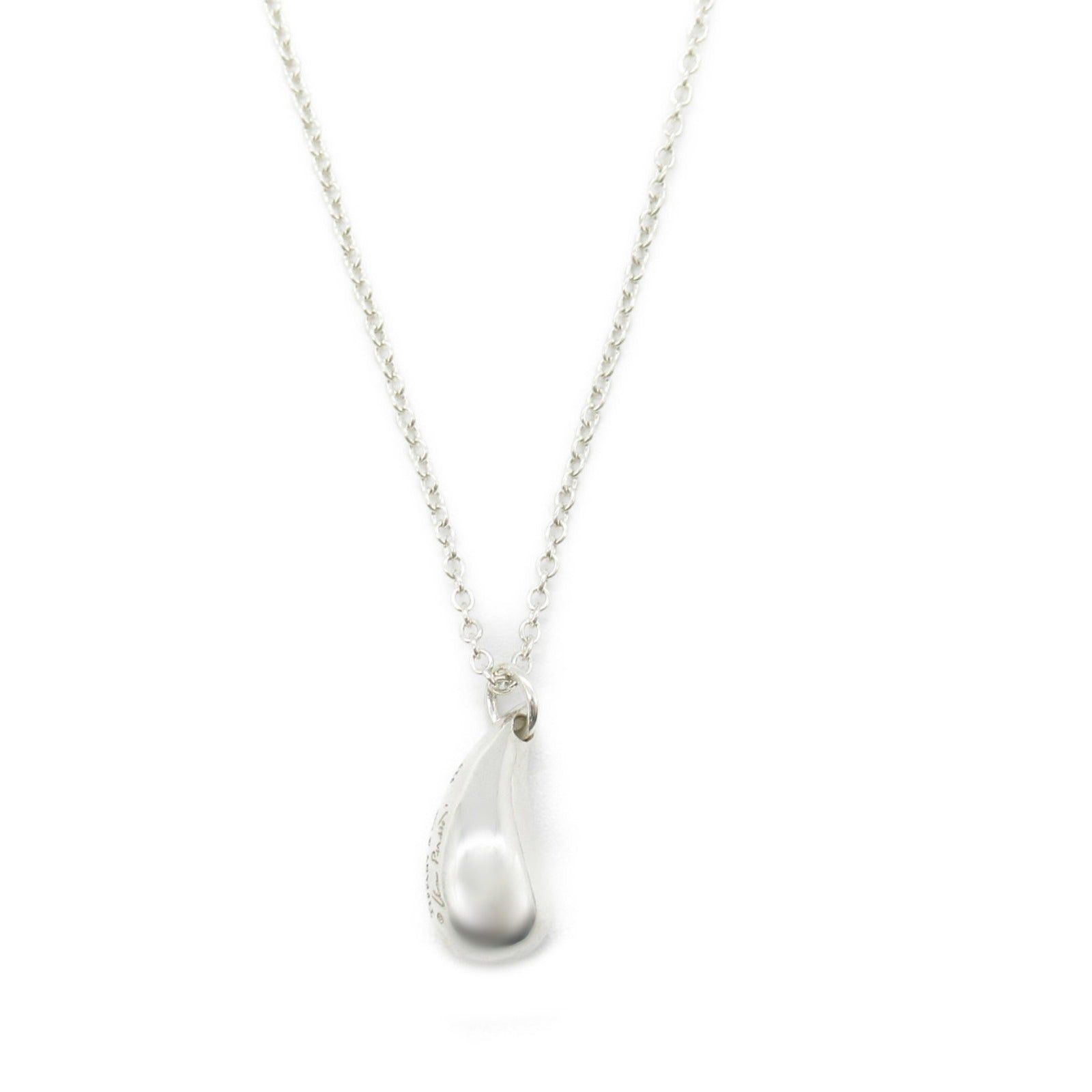 Tiffany & Co. Tiffany Co Teardrop Necklace 925 Silver Size ONE SIZE - 2 Thumbnail