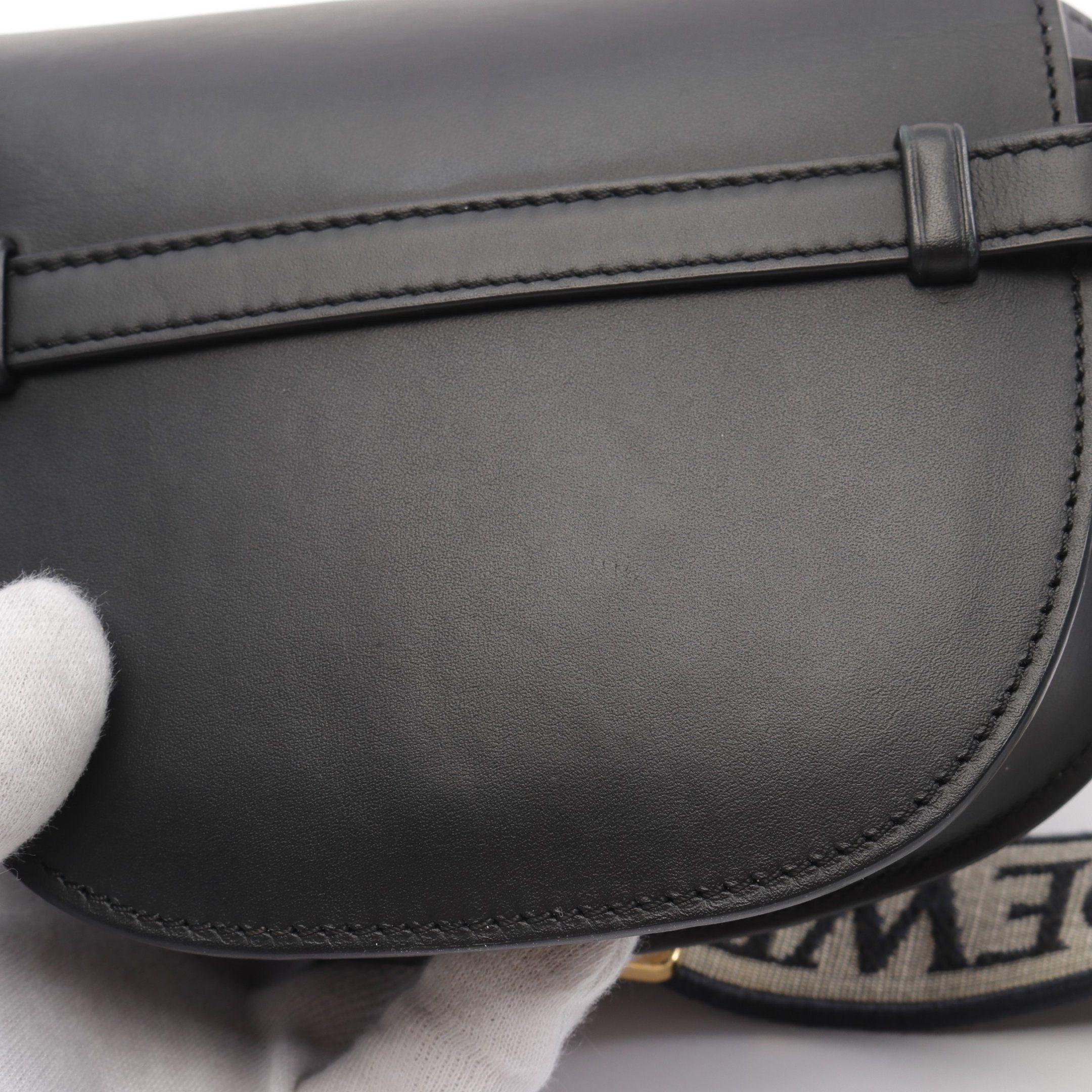 Loewe Loewe Gate Dual Bag Mini Shoulder Leather Black Size ONE SIZE - 7 Thumbnail
