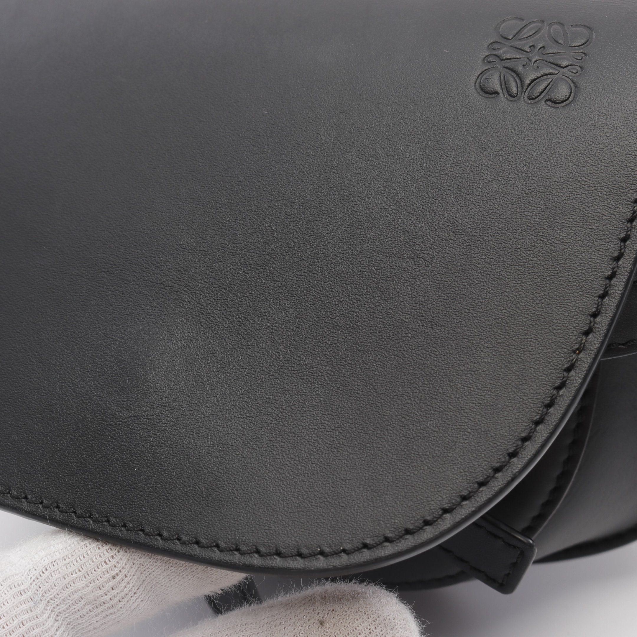 Loewe Loewe Gate Dual Bag Mini Shoulder Leather Black Size ONE SIZE - 5 Thumbnail