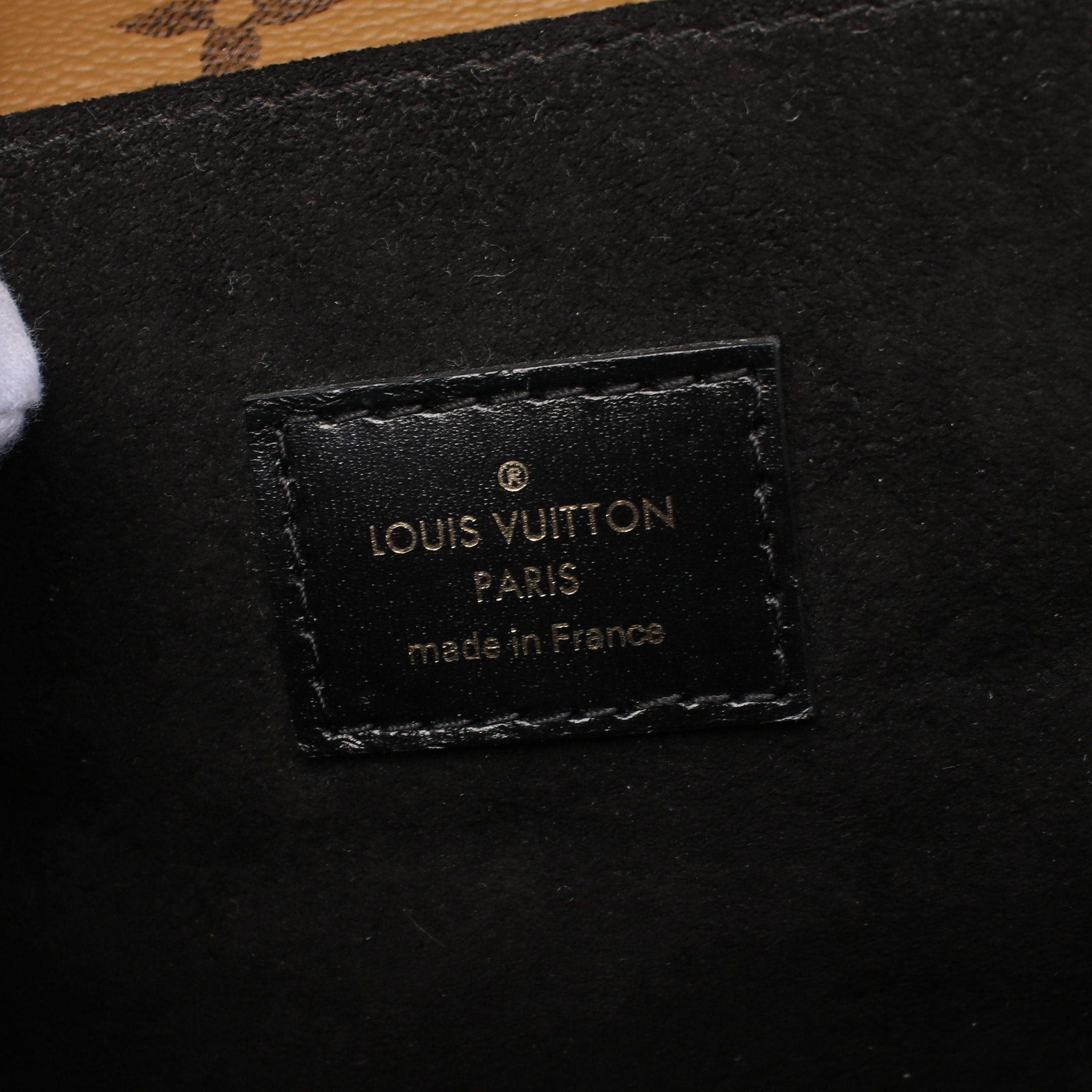 Louis Vuitton Louis Vuitton Pochette Metis Mm Monogram Reverse Handbag Leather Brown Black Size ONE SIZE - 4 Thumbnail