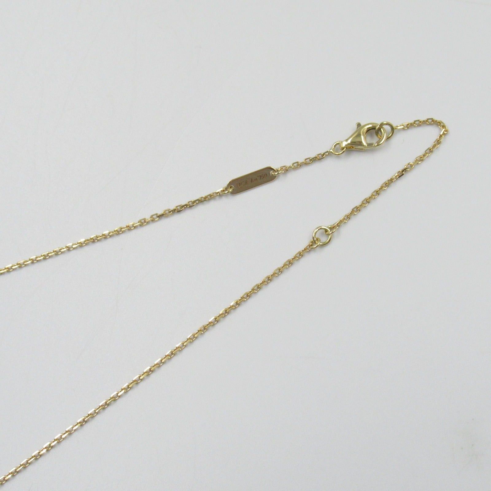 Van Cleef & Arpels Van Cleef Arpels Alhambra Necklace Onyx K18 (Yellow Gold) Black Size ONE SIZE - 5 Thumbnail