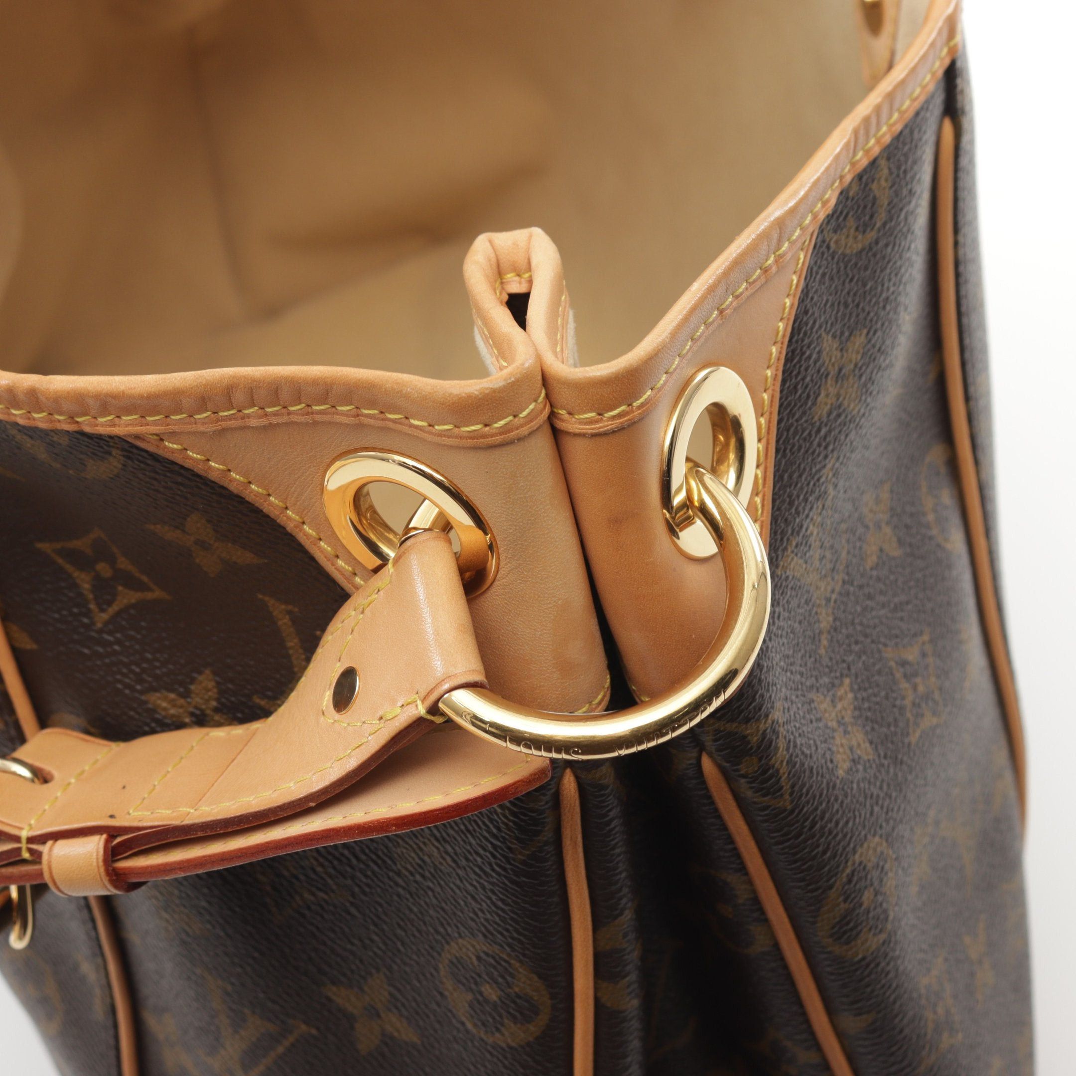 Louis Vuitton Louis Vuitton Galliera Pm Monogram One Shoulder Bag Leather Brown Size ONE SIZE - 6 Thumbnail