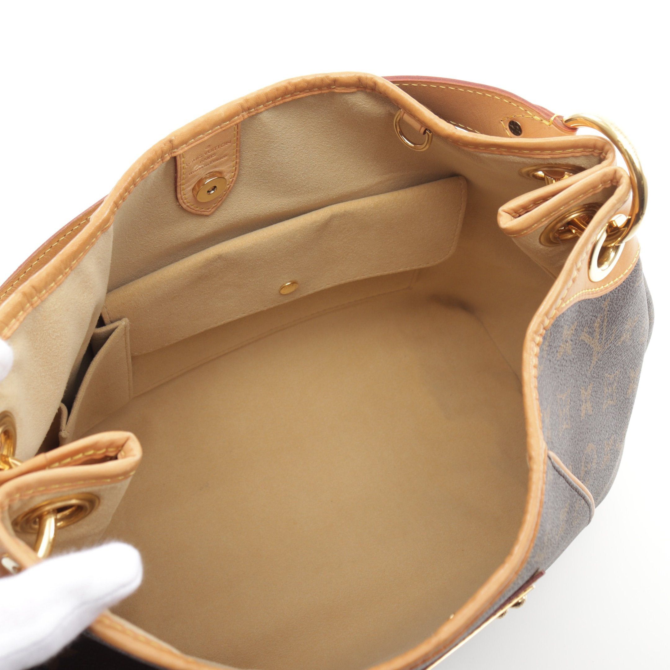 Louis Vuitton Louis Vuitton Galliera Pm Monogram One Shoulder Bag Leather Brown Size ONE SIZE - 3 Thumbnail