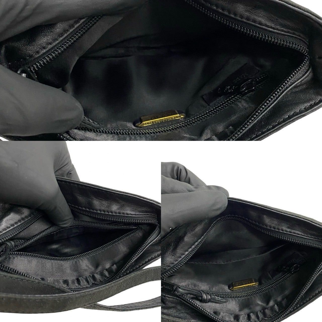Loewe Loewe Handbag Black Leather Size ONE SIZE - 8 Thumbnail