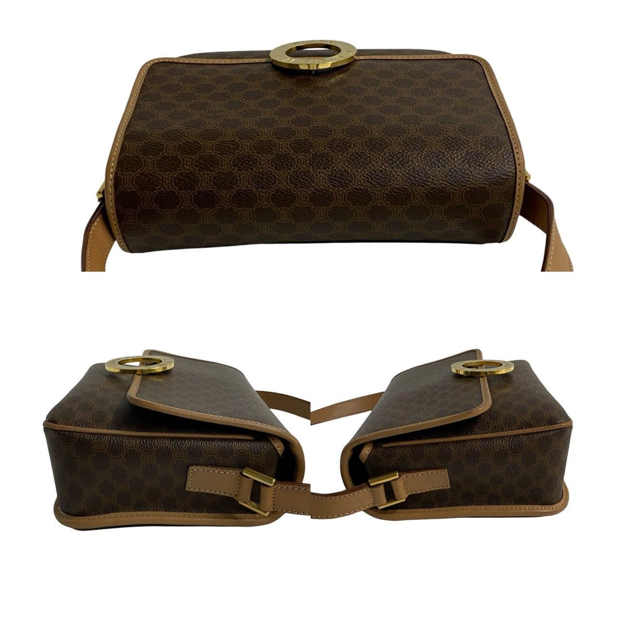 Celine Celine Shoulder Bag Black Leather Size ONE SIZE - 5 Thumbnail