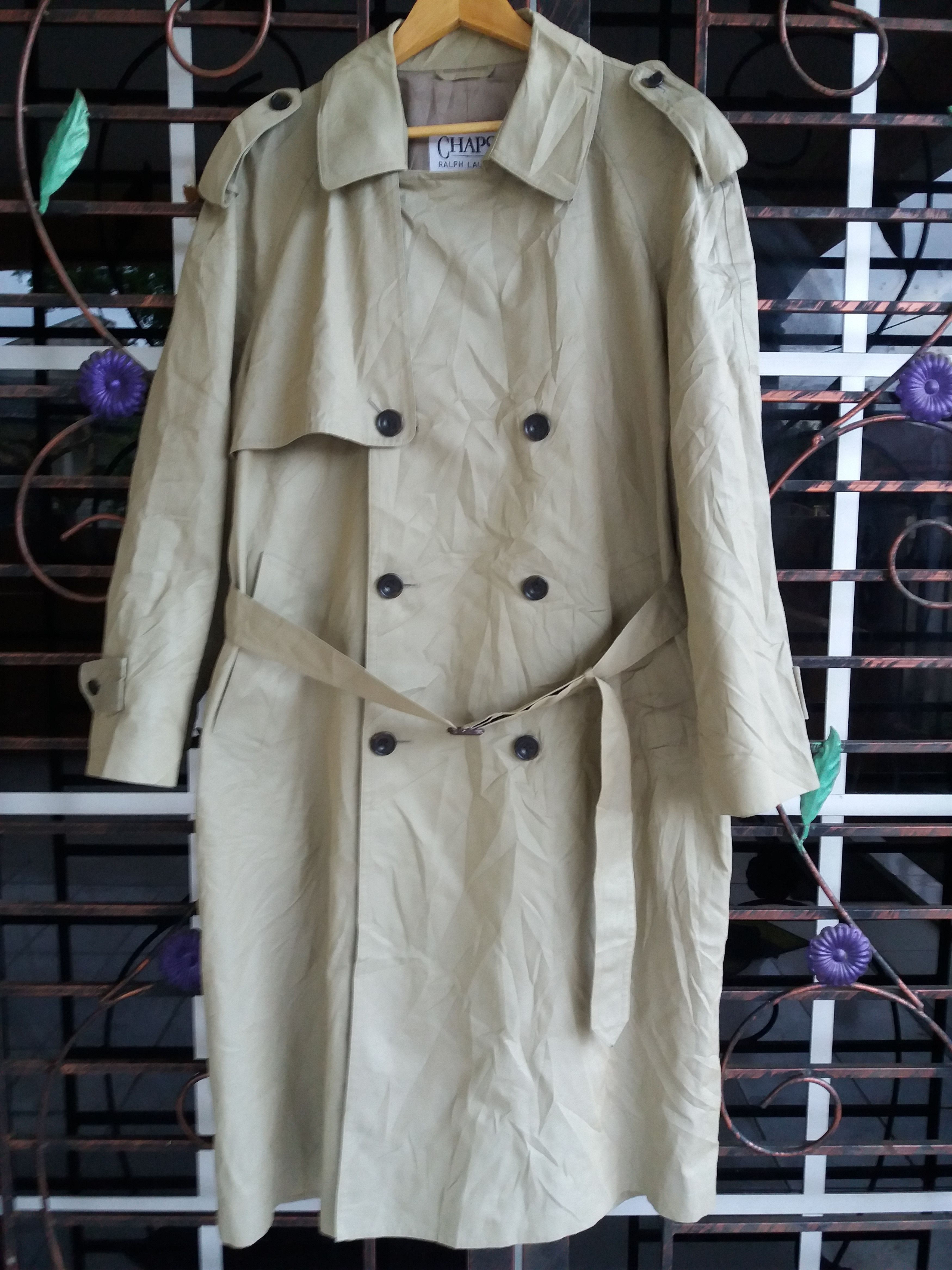 CHAPS RALPH LAUREN TRENCH COAT Outerwear