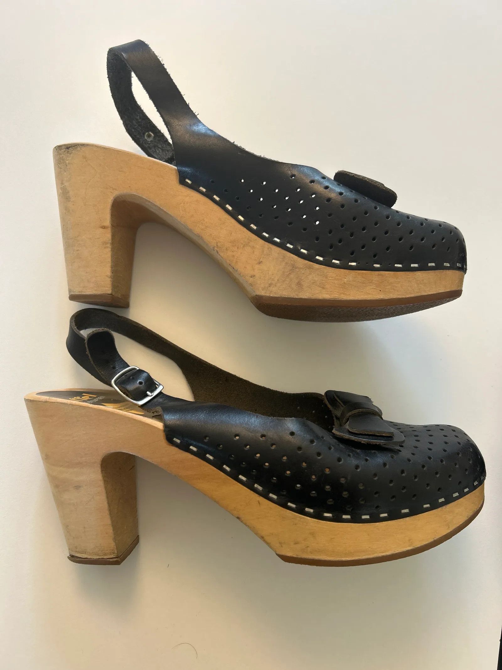 Swedish Hasbeens Swedish Hasbeens Mimmi Heels Size US 10 / IT 40 - 4 Thumbnail
