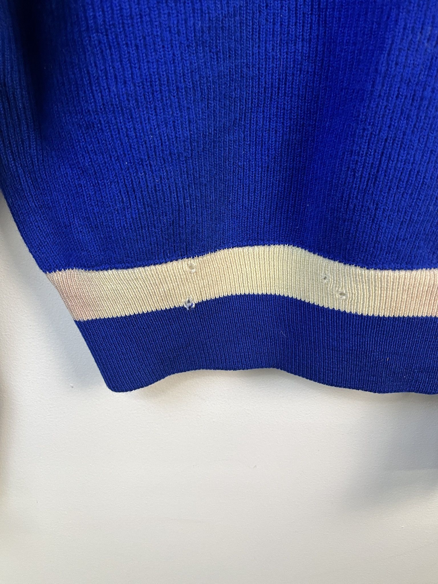 Other Vintage Knit Sweater 1990s Thick Knit Suomen Hiihtoliitto Finnish Skiing Heavy Knit Sweater Size S Size US L / EU 52-54 / 3 - 4 Thumbnail