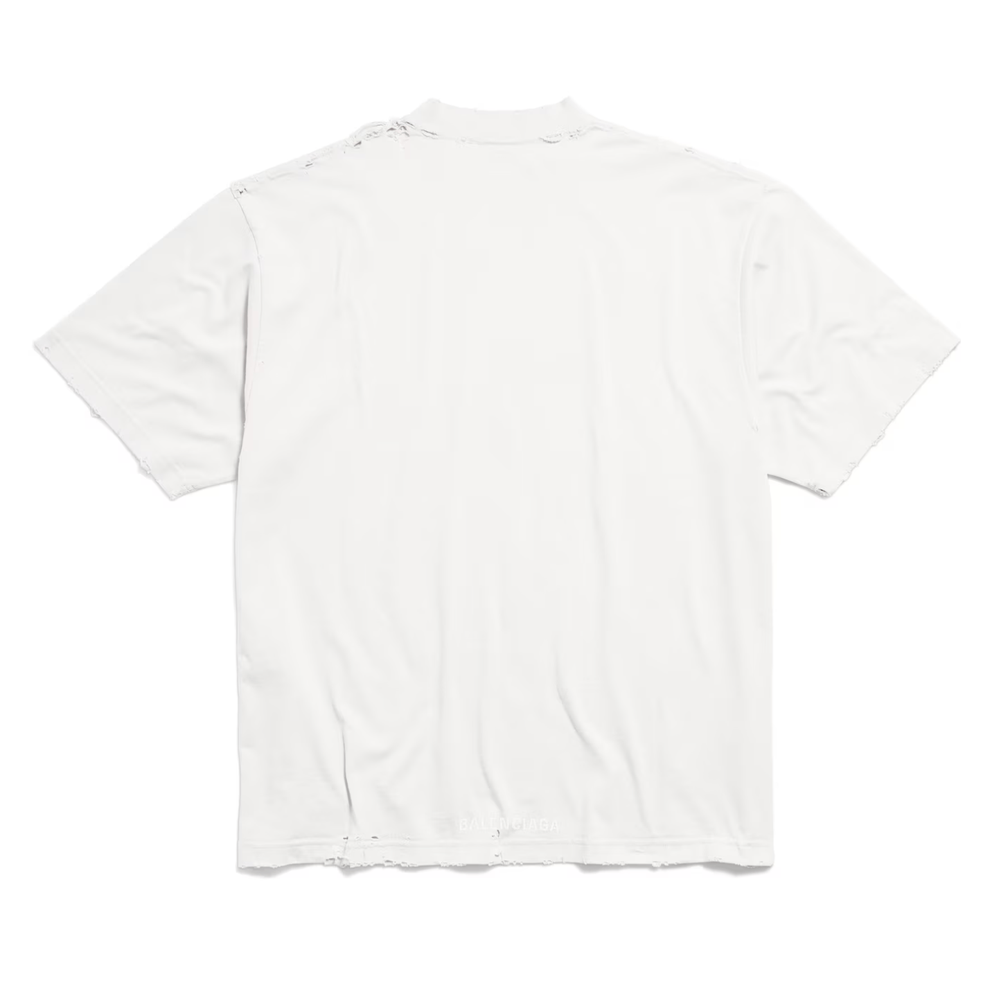 Balenciaga Paris Liberty Short Sleeve Tee Shirt Off White Size US S / EU 44-46 / 1 - 2 Thumbnail