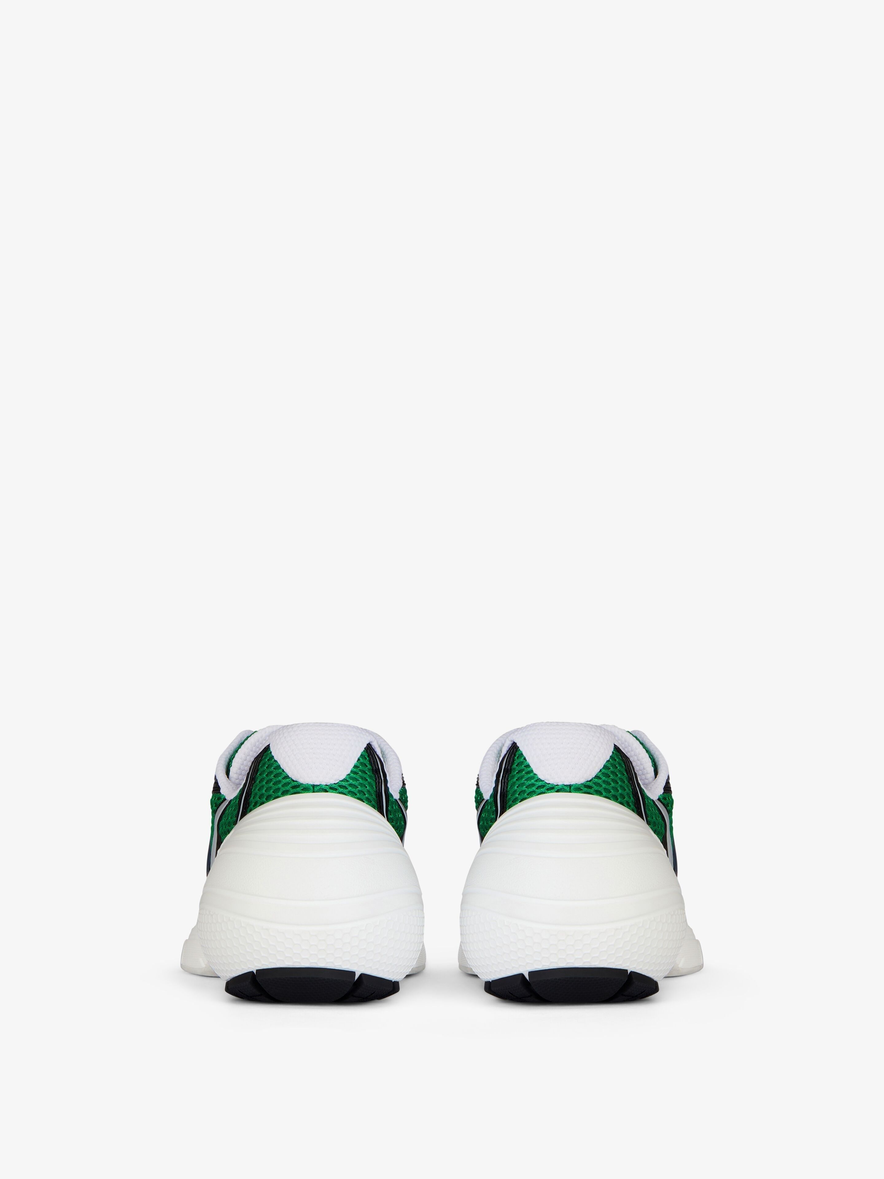 Givenchy TK-MX RUNNER Sneakers in Mesh and Synthetic Leather Green Size US 6 / EU 39 - 6 Thumbnail