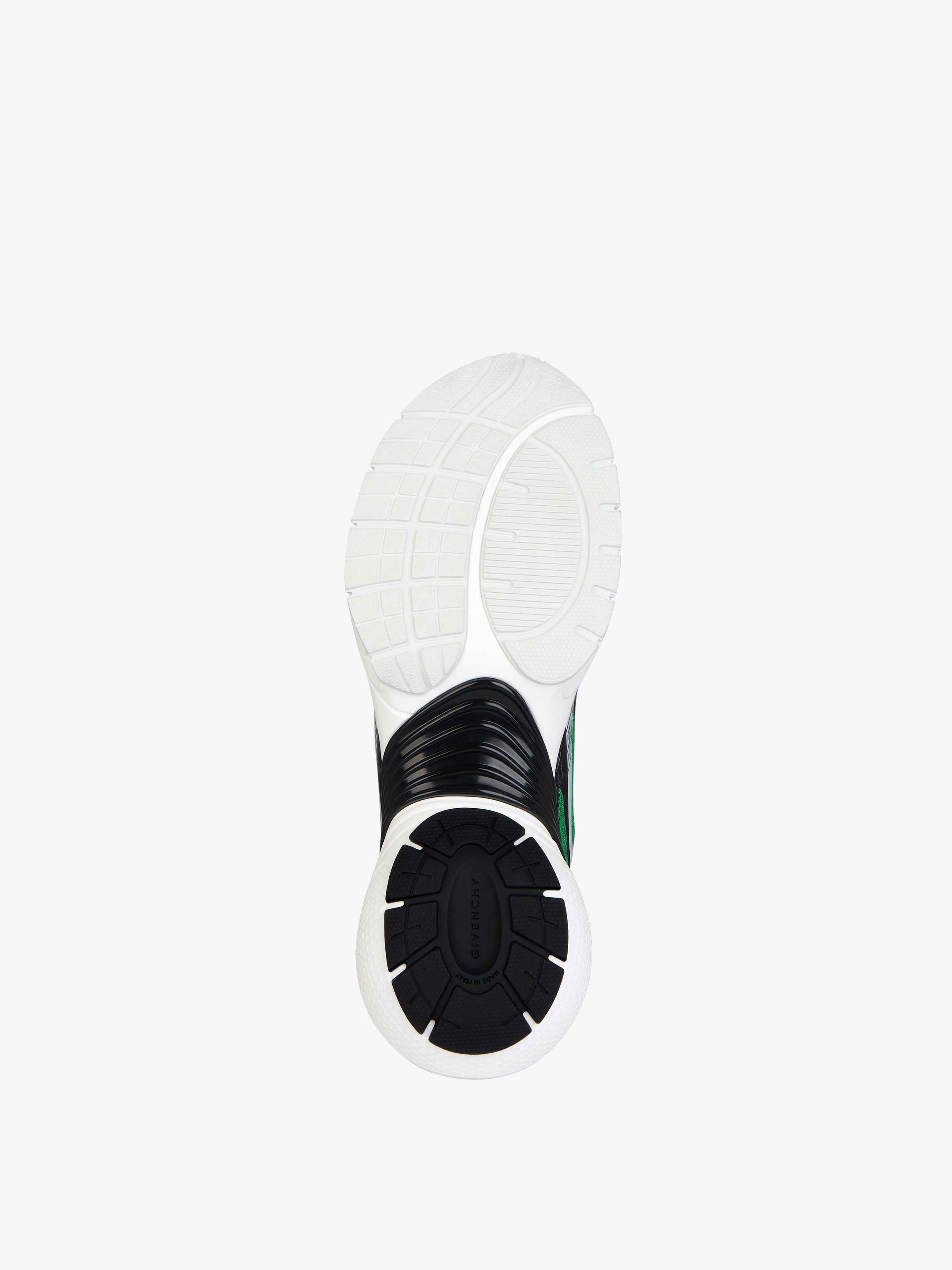 Givenchy TK-MX RUNNER Sneakers in Mesh and Synthetic Leather Green Size US 11 / EU 44 - 5 Thumbnail