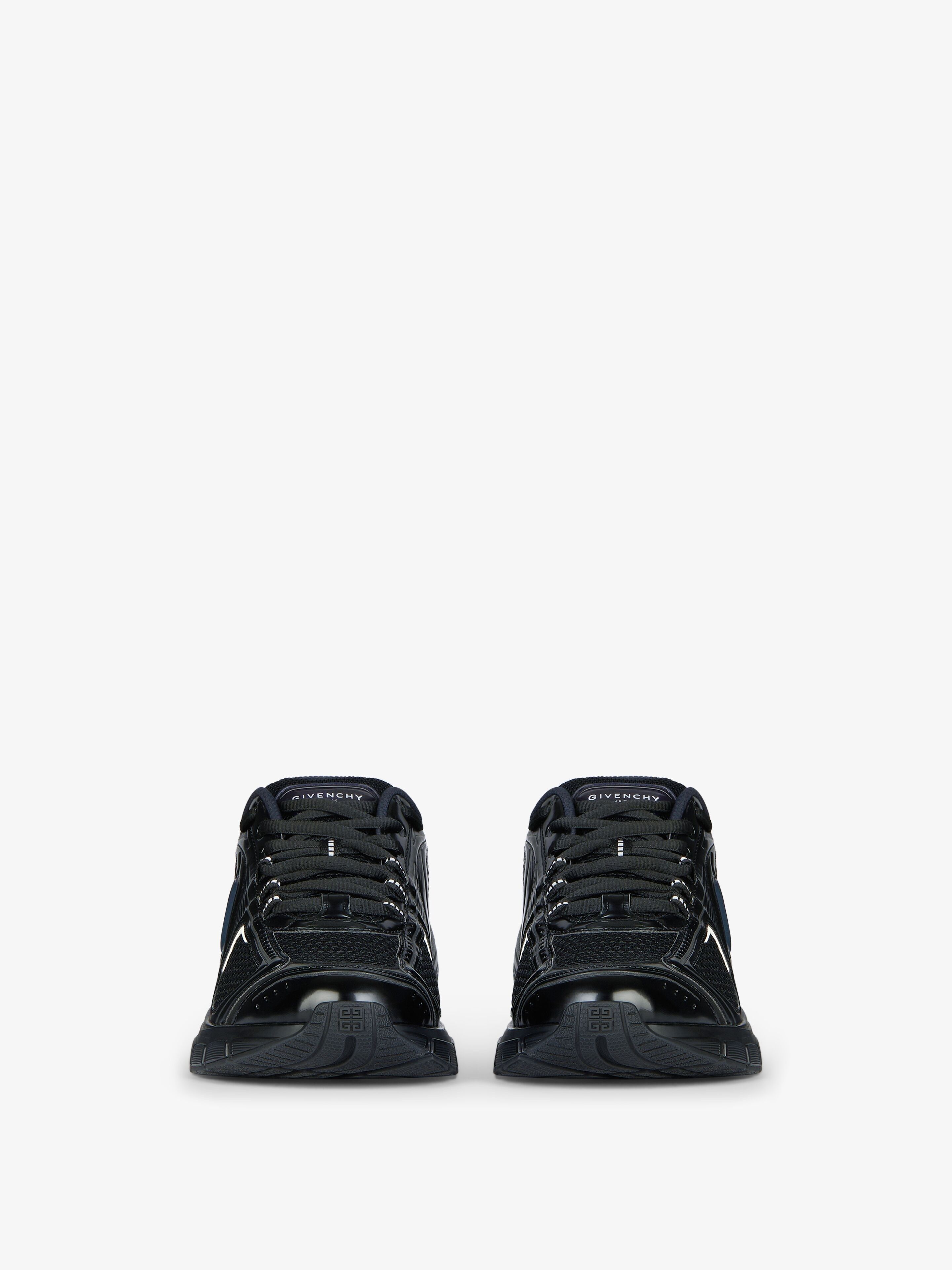 Givenchy TK-MX RUNNER Sneakers in Mesh and Synthetic Leather Black Size US 11 / EU 44 - 3 Thumbnail