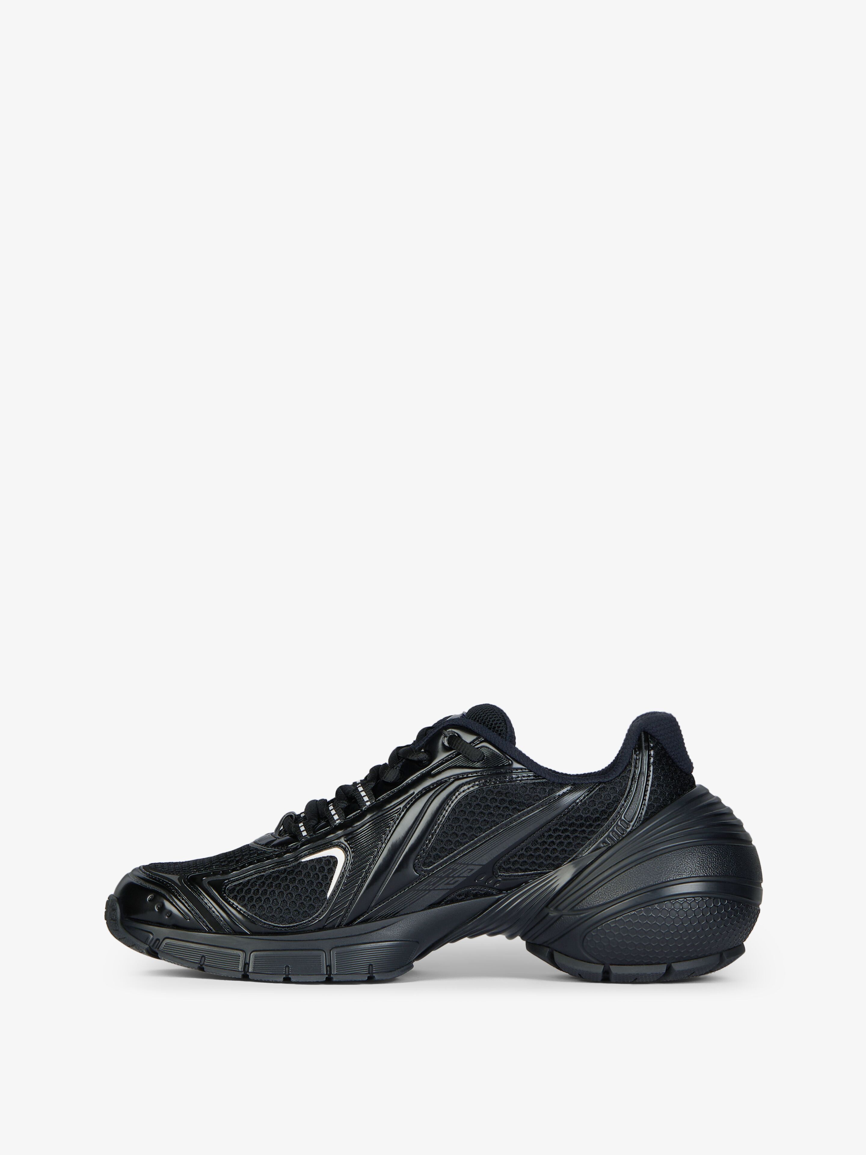 Givenchy TK-MX RUNNER Sneakers in Mesh and Synthetic Leather Black Size US 12 / EU 45 - 4 Thumbnail