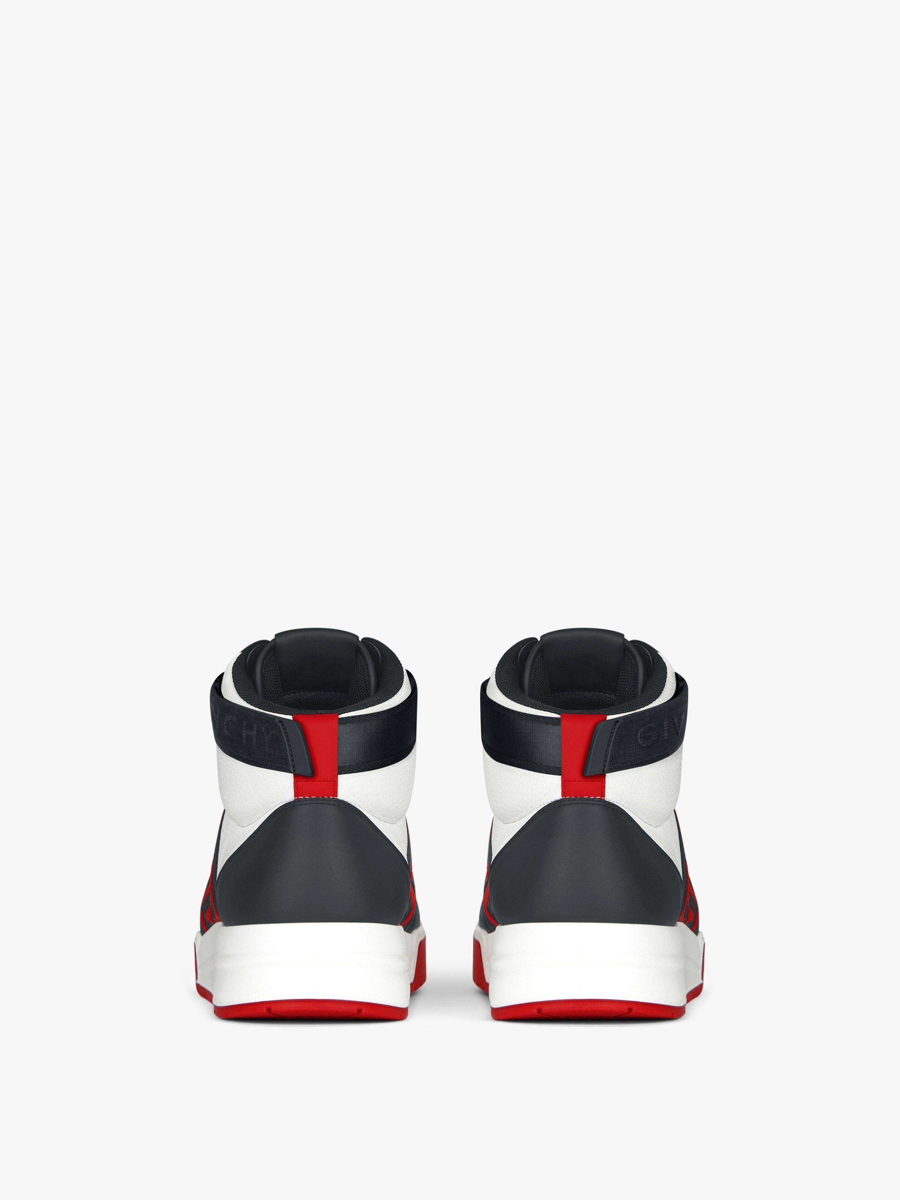 Givenchy G4 High Top Sneakers in Leather Black/White Size US 6 / EU 39 - 6 Thumbnail