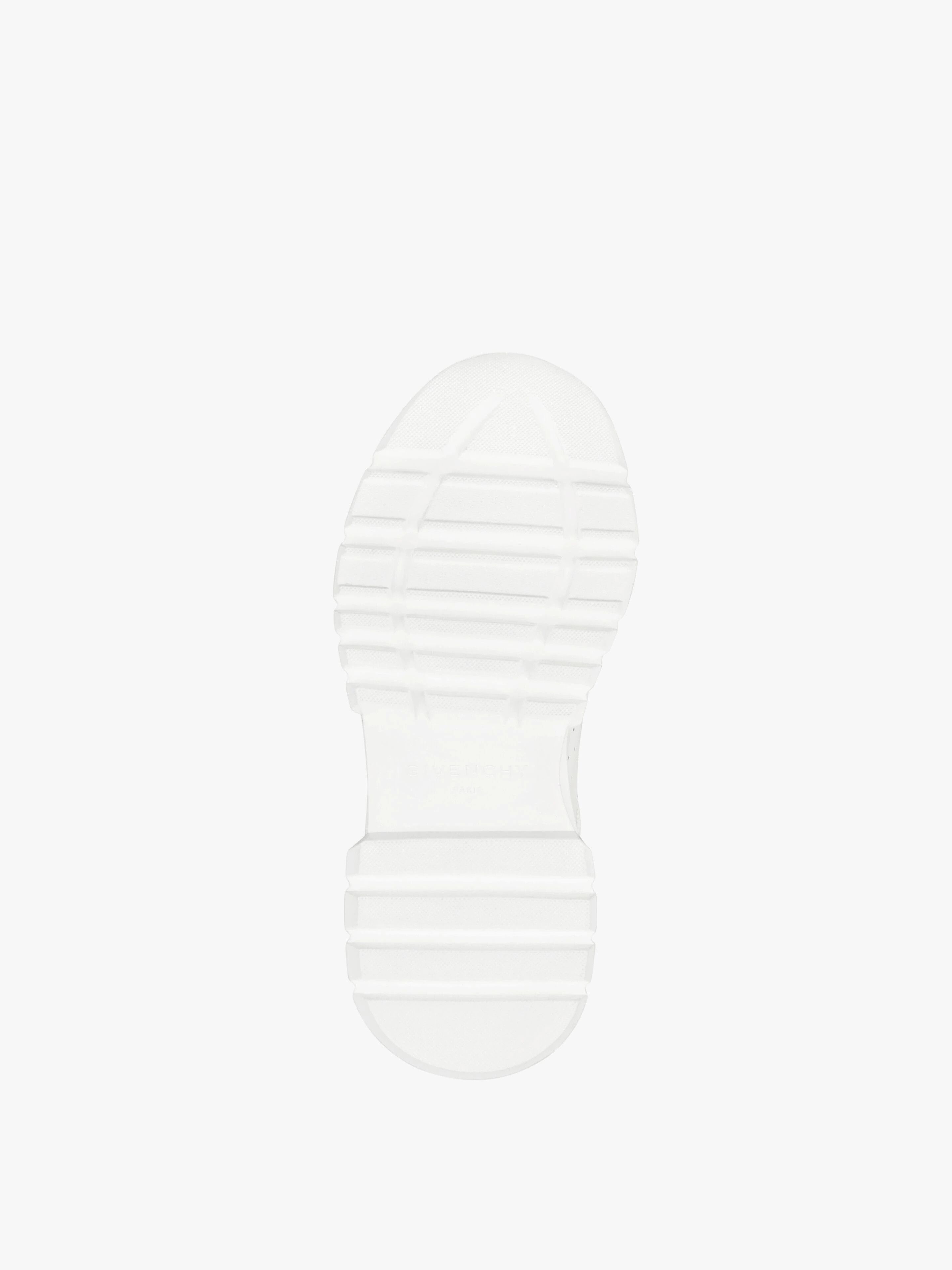 Givenchy SPECTRE LOW RUNNERS Sneakers in Perforated Leather with Zip White Size US 9 / EU 42 - 5 Thumbnail