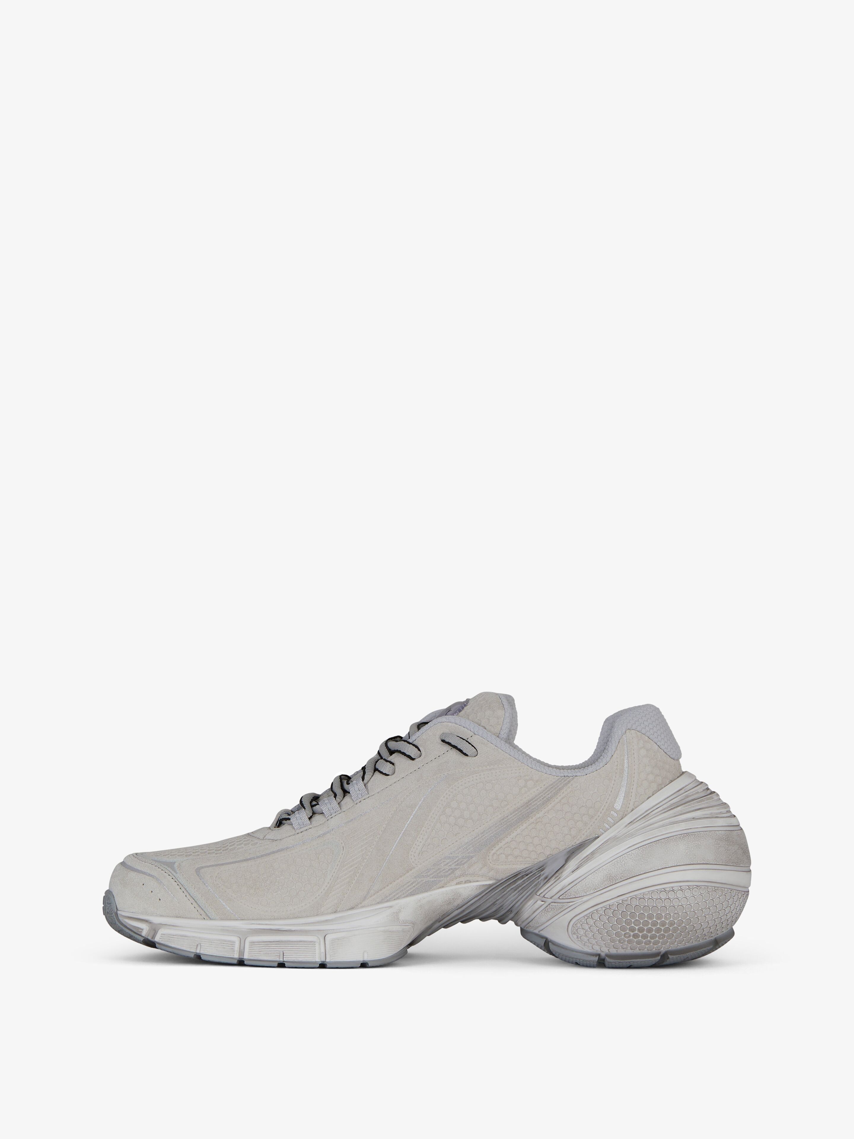 Givenchy TK-MX RUNNER Sneakers in Suede with Used Effect Size US 9 / EU 42 - 3 Thumbnail